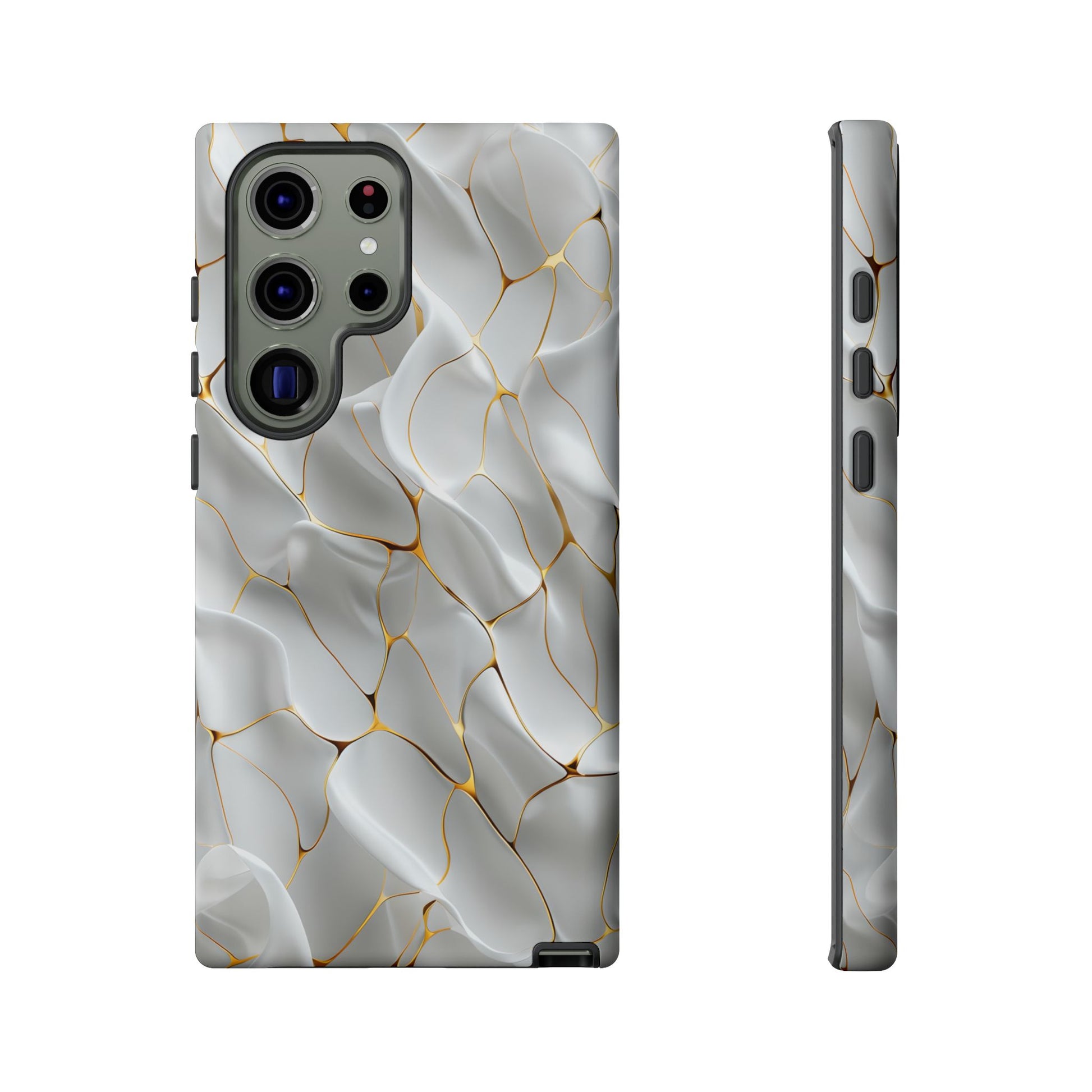 Elegant Phone Case with Golden Accents, Protective Mobile Cover, Stylish Tech Accessory, Perfect Gift for Any Occasion