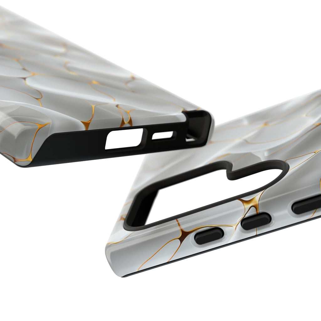 Elegant Phone Case with Golden Accents, Protective Mobile Cover, Stylish Tech Accessory, Perfect Gift for Any Occasion