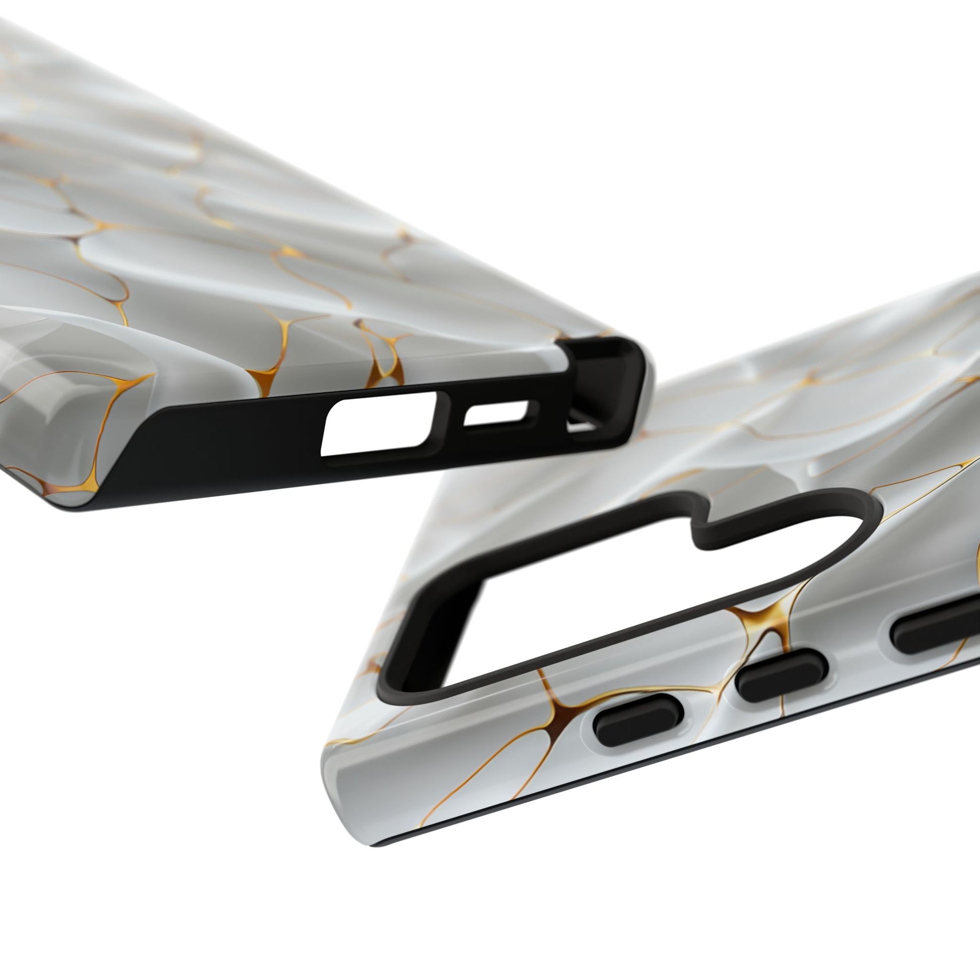 Elegant Phone Case with Golden Accents, Protective Mobile Cover, Stylish Tech Accessory, Perfect Gift for Any Occasion