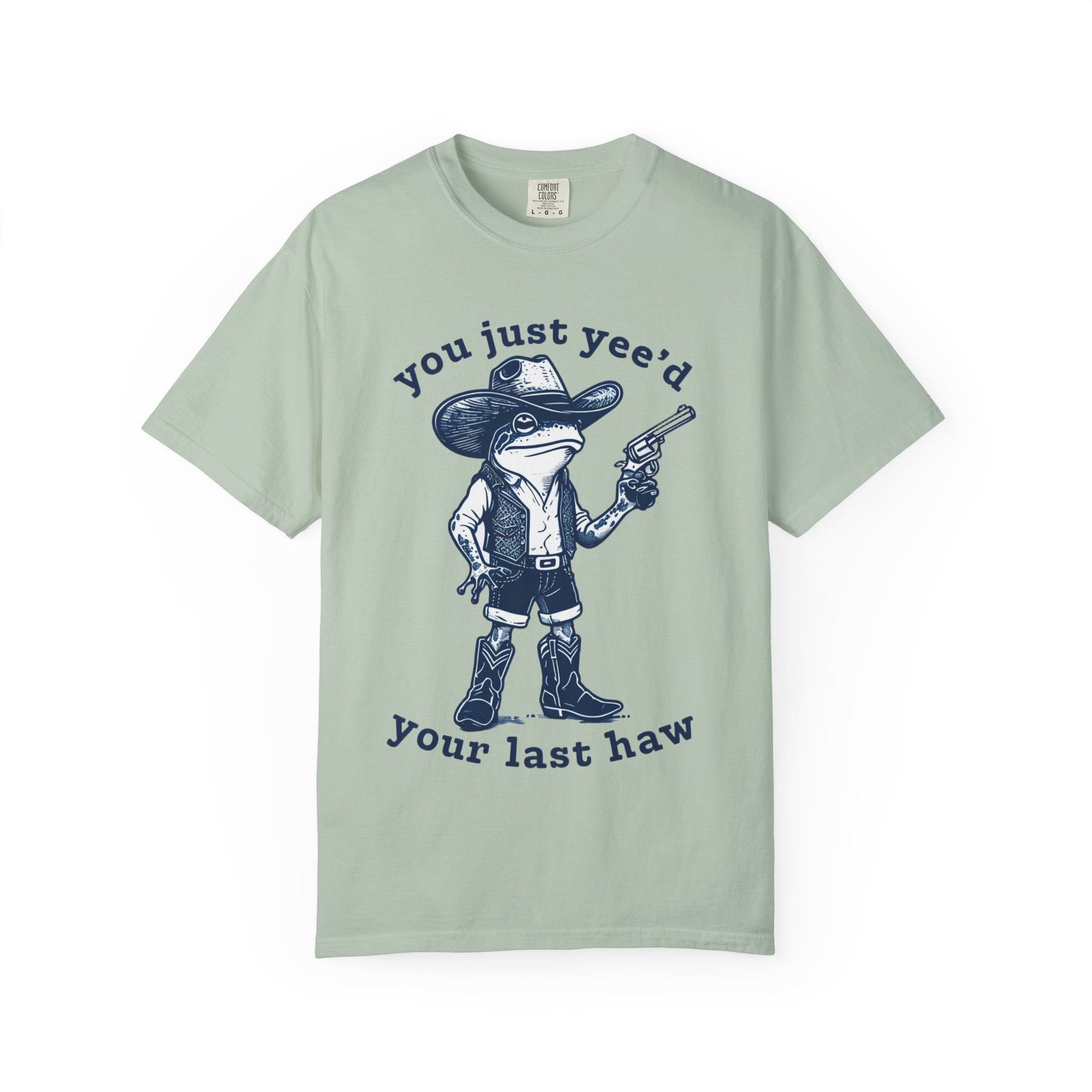 Vintage Cowboy Frog Tee - Fun Gift for Western Lovers, Unisex T-Shirt, Casual Wear, Gift for Him or Her, Humorous Apparel