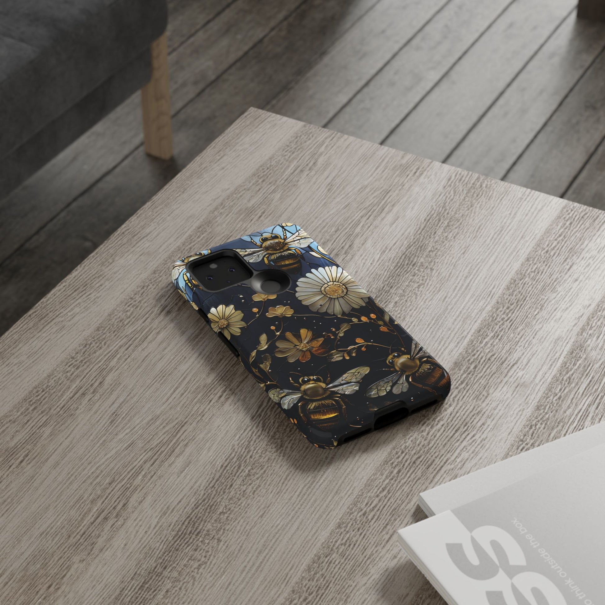 Bee & Flower Phone Cases - Tough, Stylish Protection, Gifts for Nature Lovers, Floral Phone Accessories, Cute Cases for All Ages