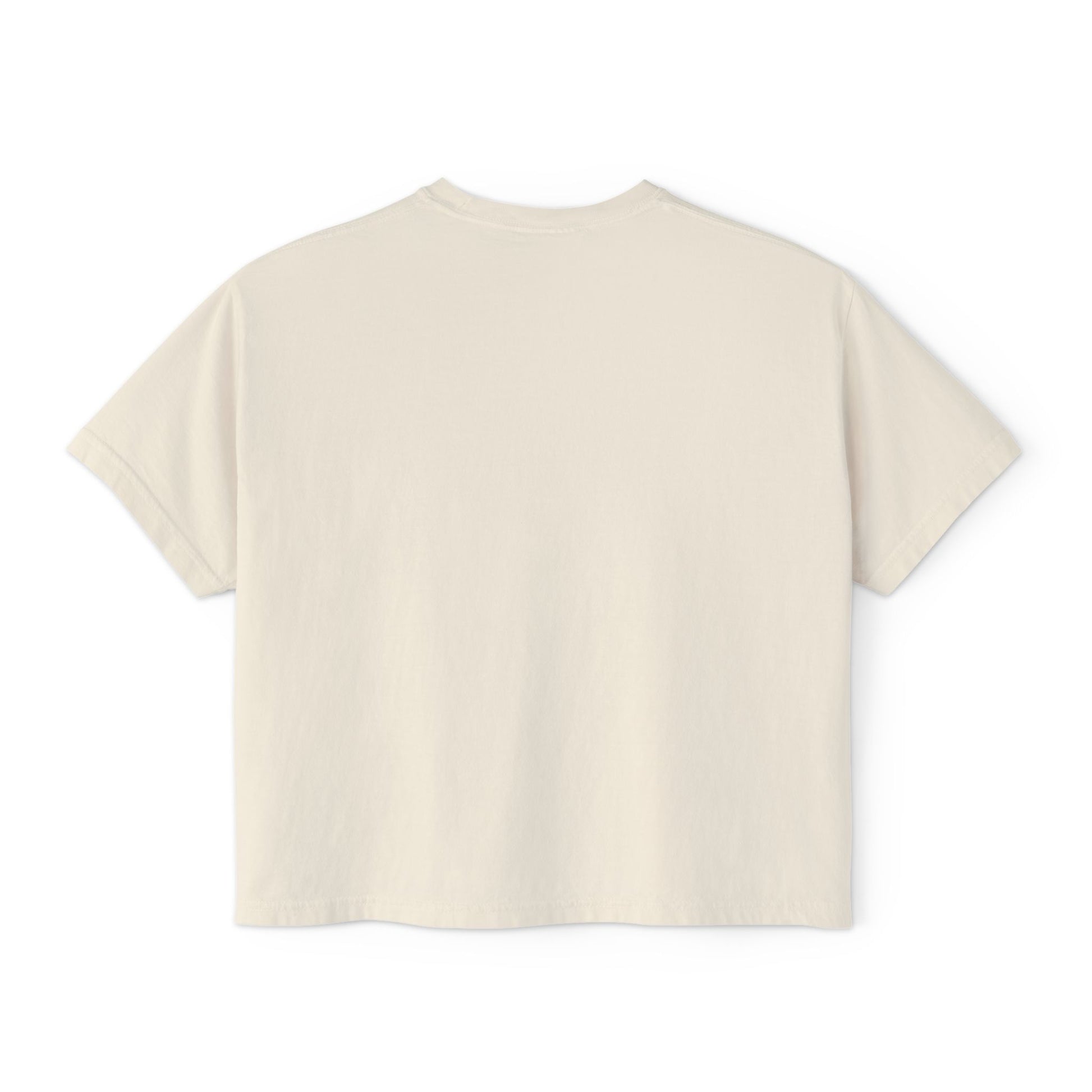 Chic Cherry Women's Boxy Tee, Casual T-Shirt, Summer Top, Gift for Her, Trendy Graphic Tee