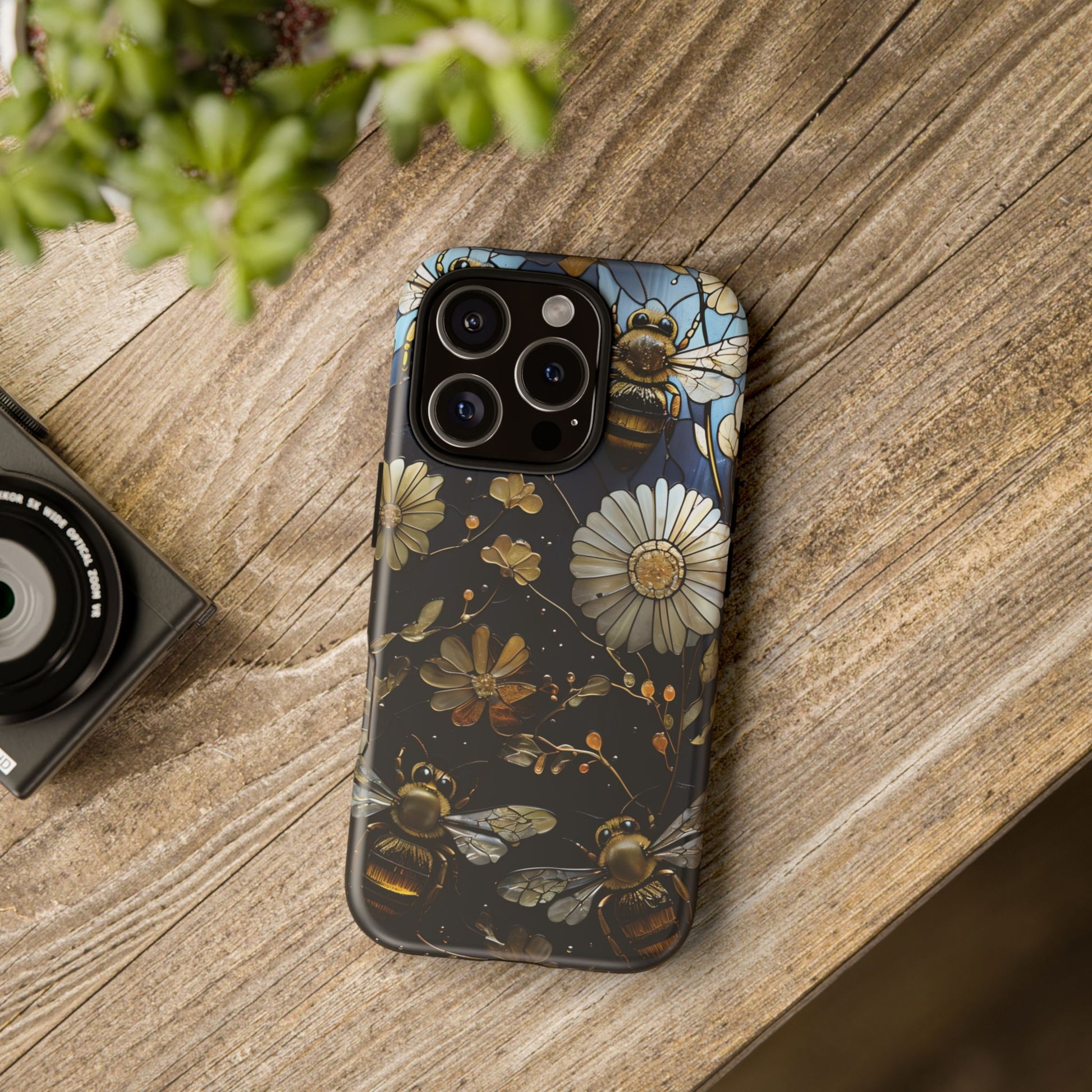 Bee & Flower Phone Cases - Tough, Stylish Protection, Gifts for Nature Lovers, Floral Phone Accessories, Cute Cases for All Ages