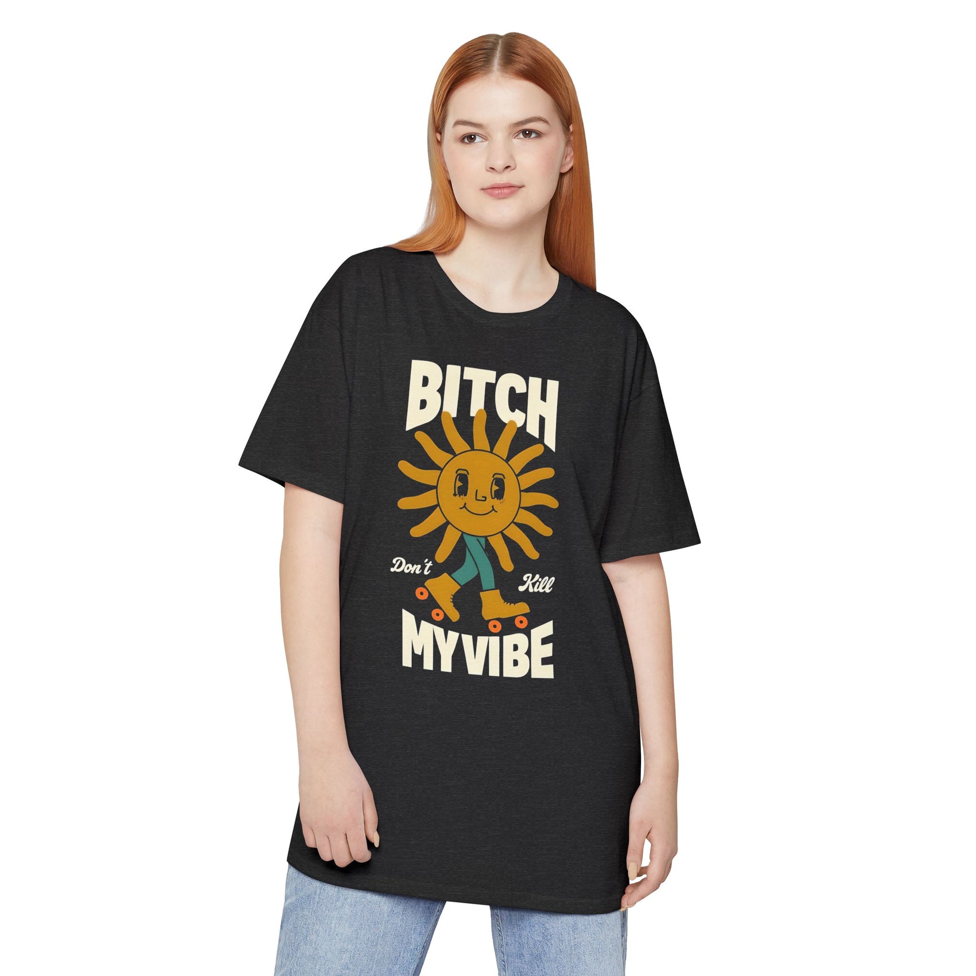 Unisex Long Body Urban Tee - Retro Vibe Graphic T-Shirt, Casual Streetwear, Gift for Friends, Music Festivals, Skate Culture