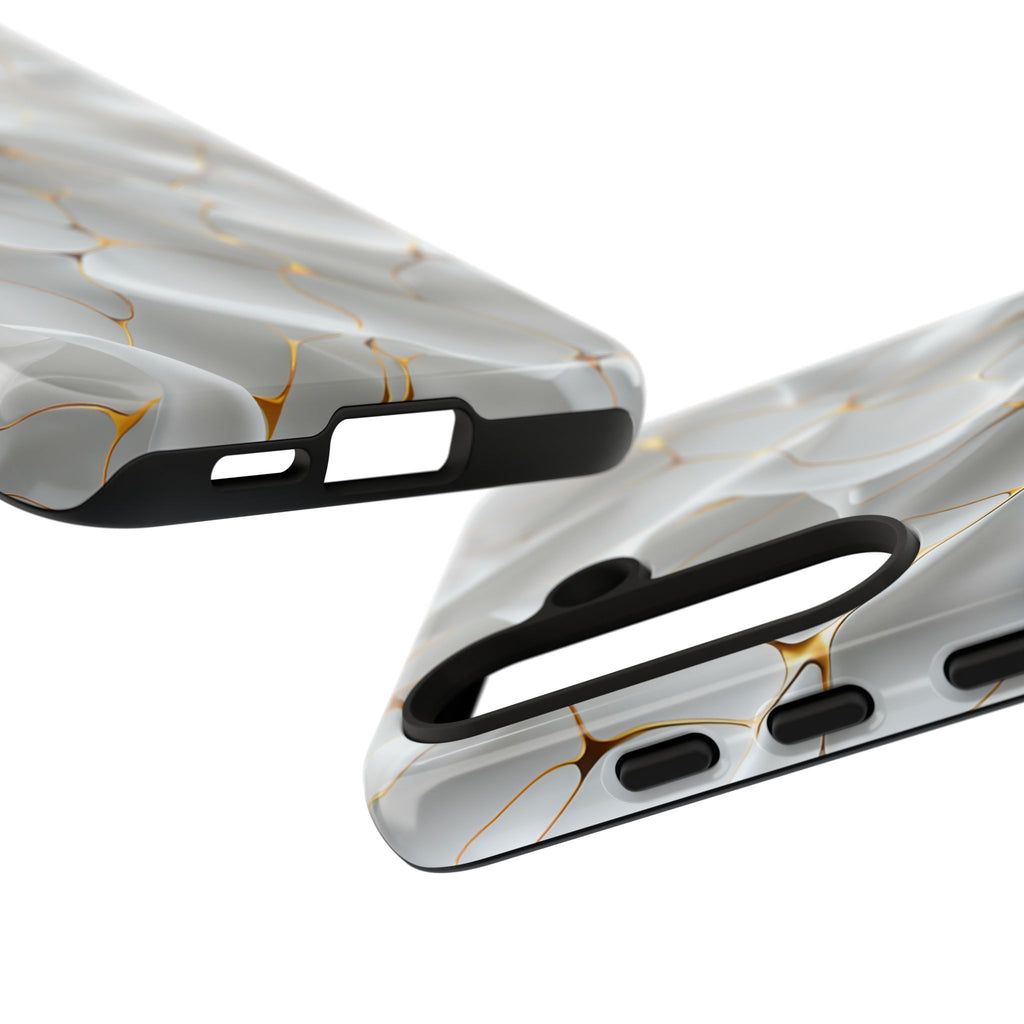 Elegant Phone Case with Golden Accents, Protective Mobile Cover, Stylish Tech Accessory, Perfect Gift for Any Occasion