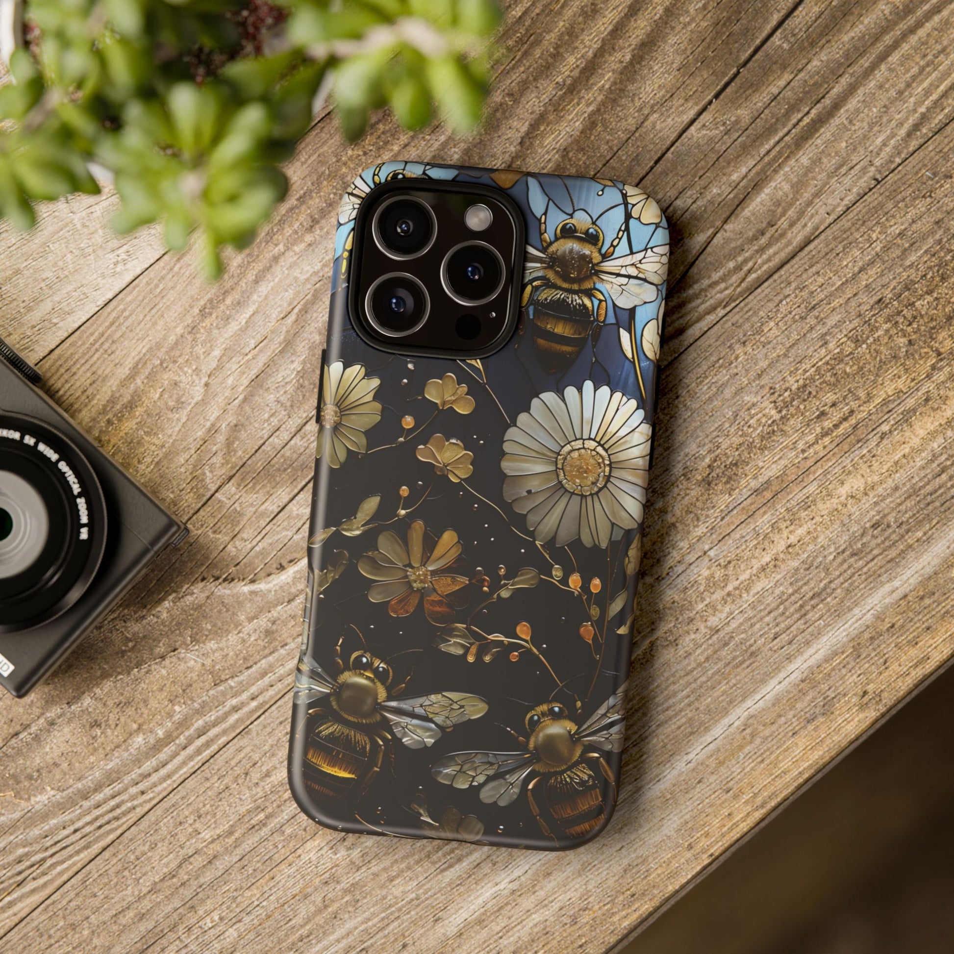 Bee & Flower Phone Cases - Tough, Stylish Protection, Gifts for Nature Lovers, Floral Phone Accessories, Cute Cases for All Ages