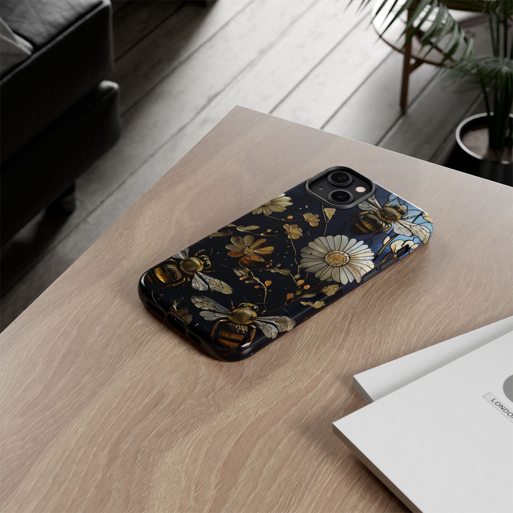 Bee & Flower Phone Cases - Tough, Stylish Protection, Gifts for Nature Lovers, Floral Phone Accessories, Cute Cases for All Ages