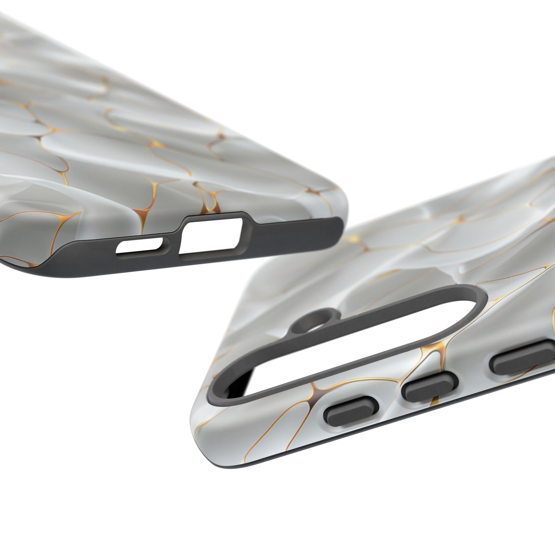 Elegant Phone Case with Golden Accents, Protective Mobile Cover, Stylish Tech Accessory, Perfect Gift for Any Occasion
