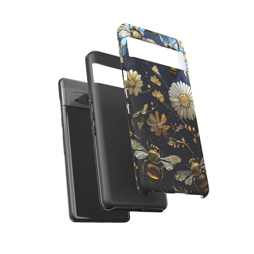 Bee & Flower Phone Cases - Tough, Stylish Protection, Gifts for Nature Lovers, Floral Phone Accessories, Cute Cases for All Ages