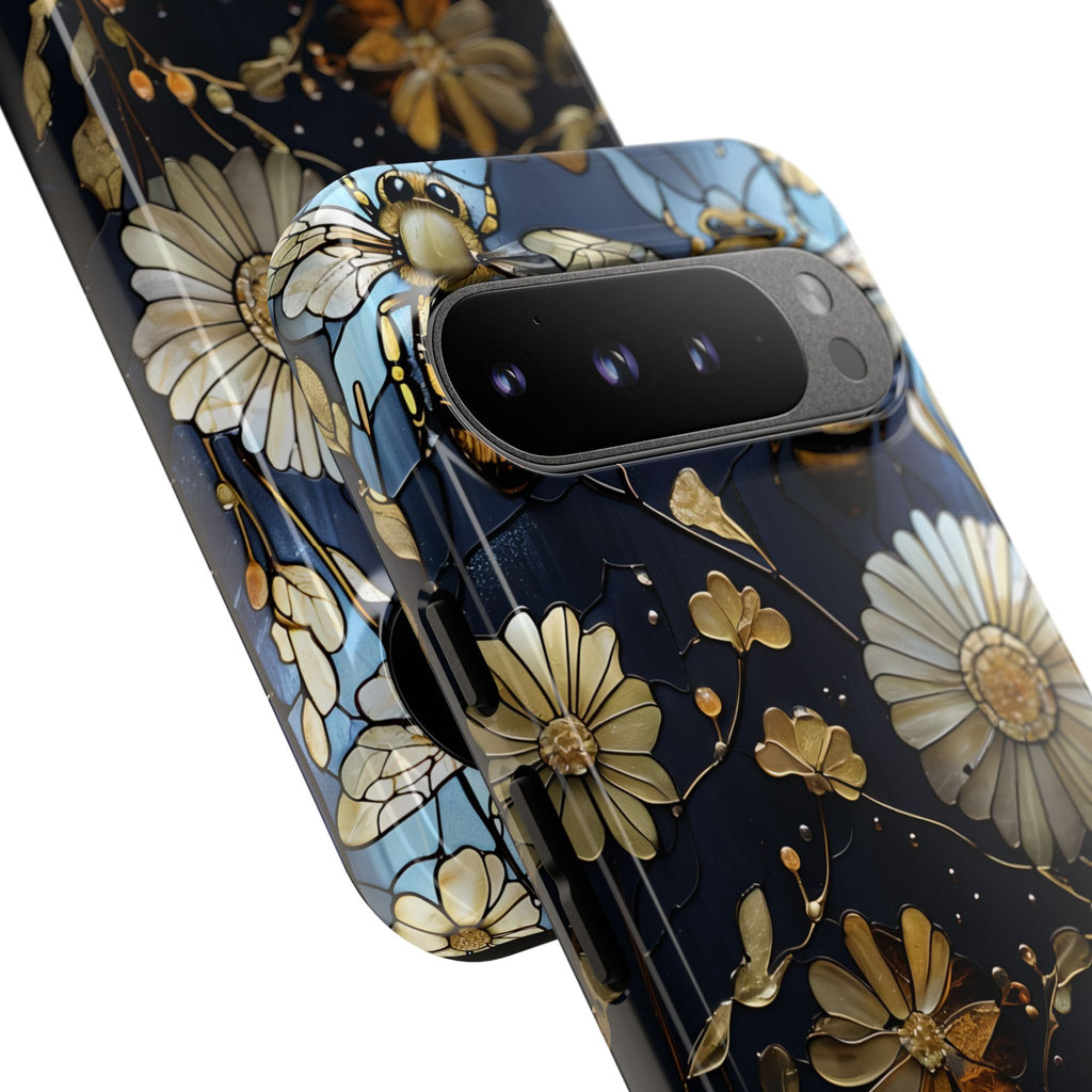 Bee & Flower Phone Cases - Tough, Stylish Protection, Gifts for Nature Lovers, Floral Phone Accessories, Cute Cases for All Ages