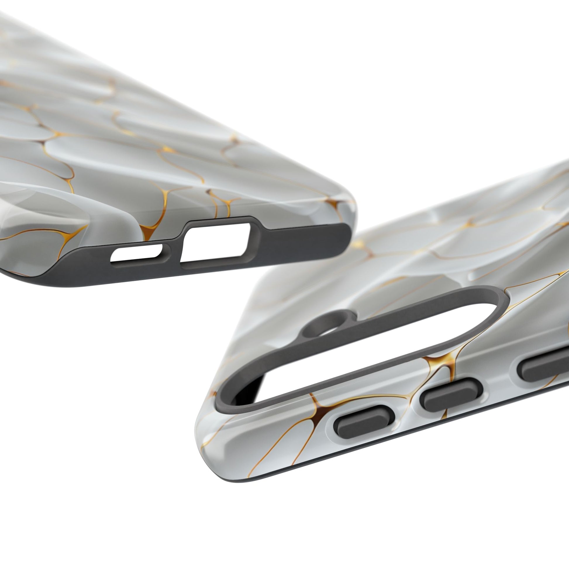 Elegant Phone Case with Golden Accents, Protective Mobile Cover, Stylish Tech Accessory, Perfect Gift for Any Occasion