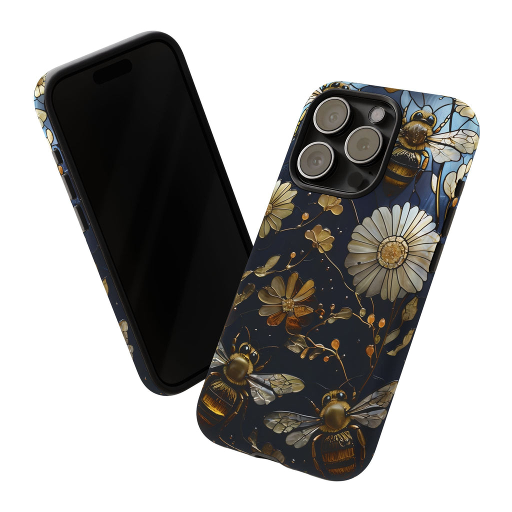 Bee & Flower Phone Cases - Tough, Stylish Protection, Gifts for Nature Lovers, Floral Phone Accessories, Cute Cases for All Ages