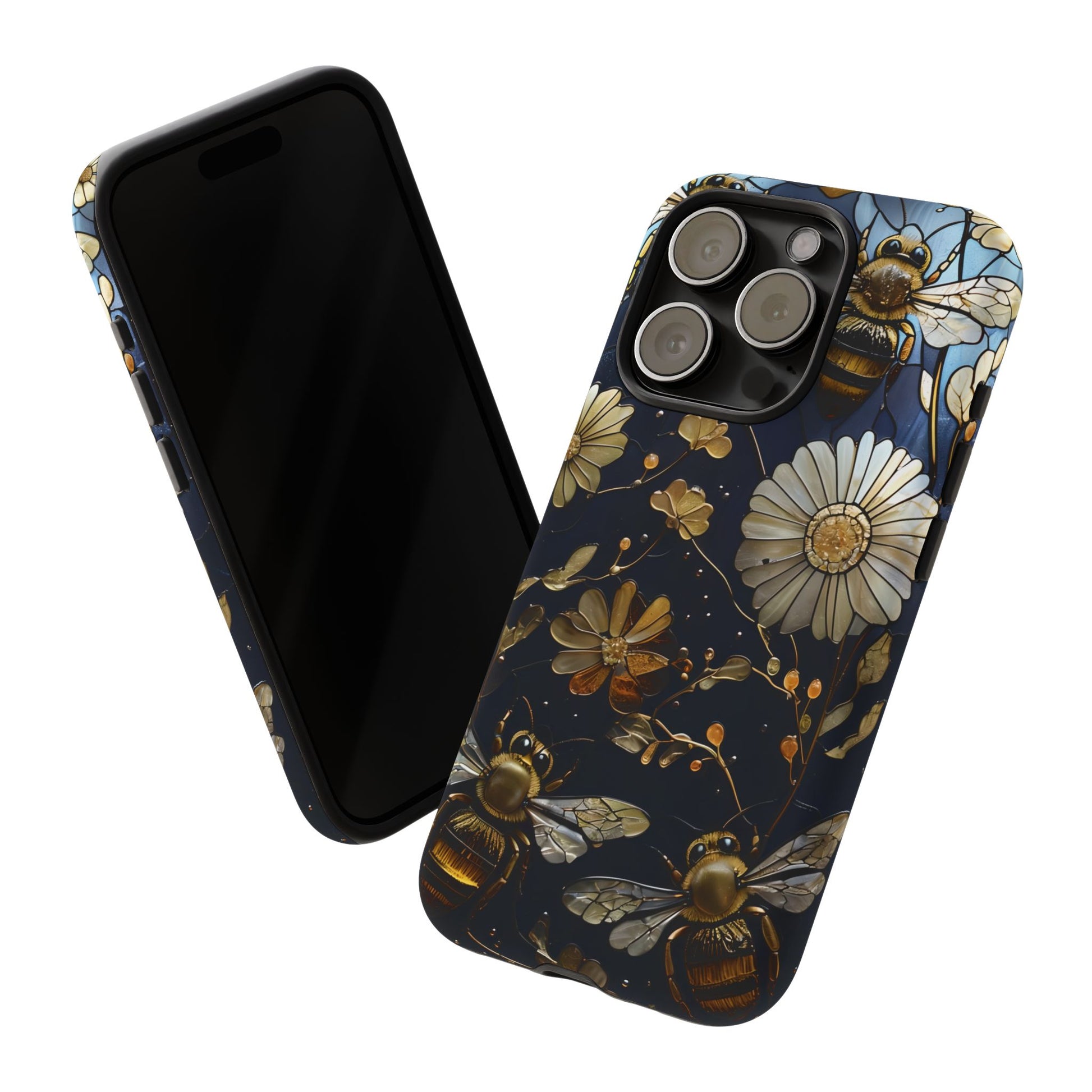 Bee & Flower Phone Cases - Tough, Stylish Protection, Gifts for Nature Lovers, Floral Phone Accessories, Cute Cases for All Ages