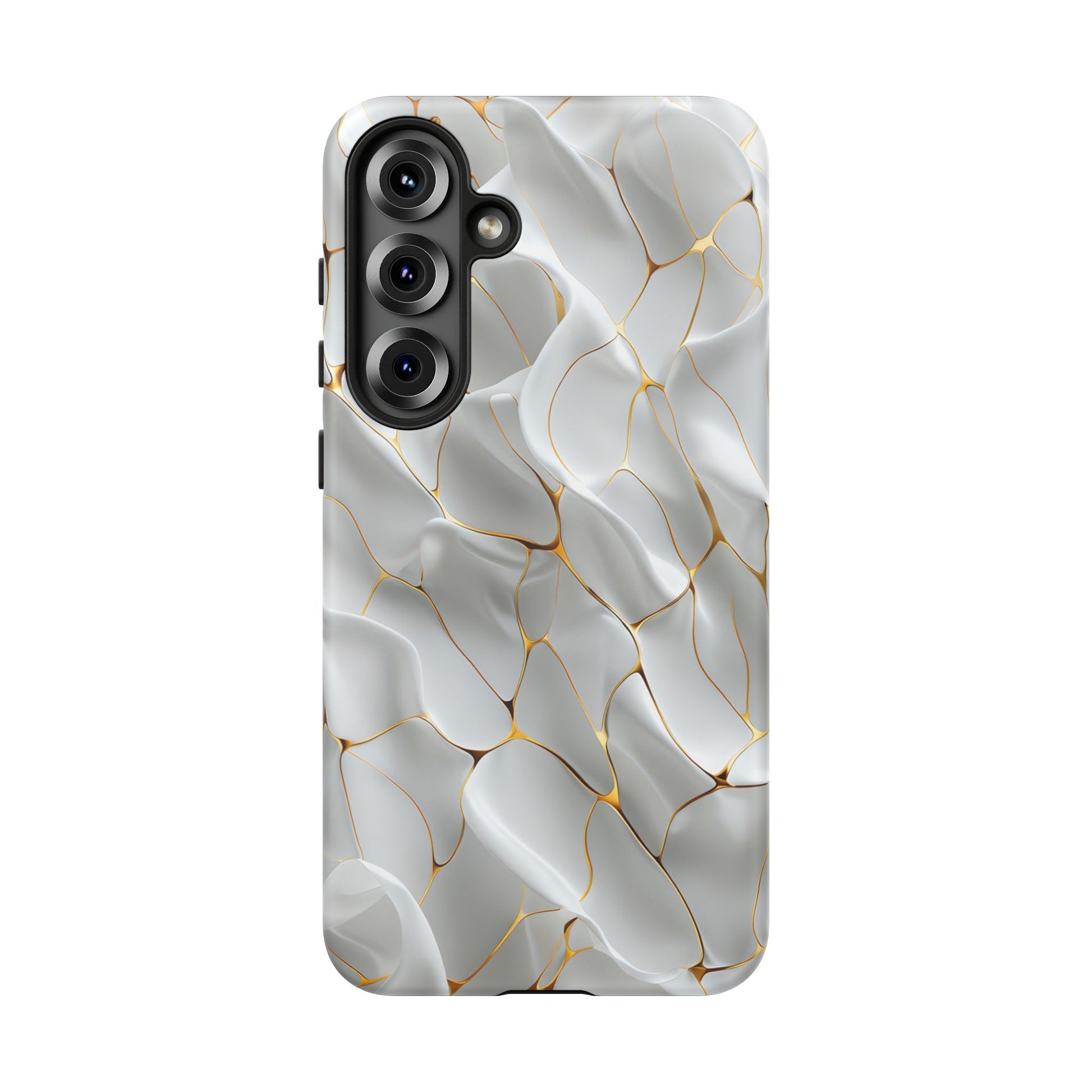 Elegant Phone Case with Golden Accents, Protective Mobile Cover, Stylish Tech Accessory, Perfect Gift for Any Occasion