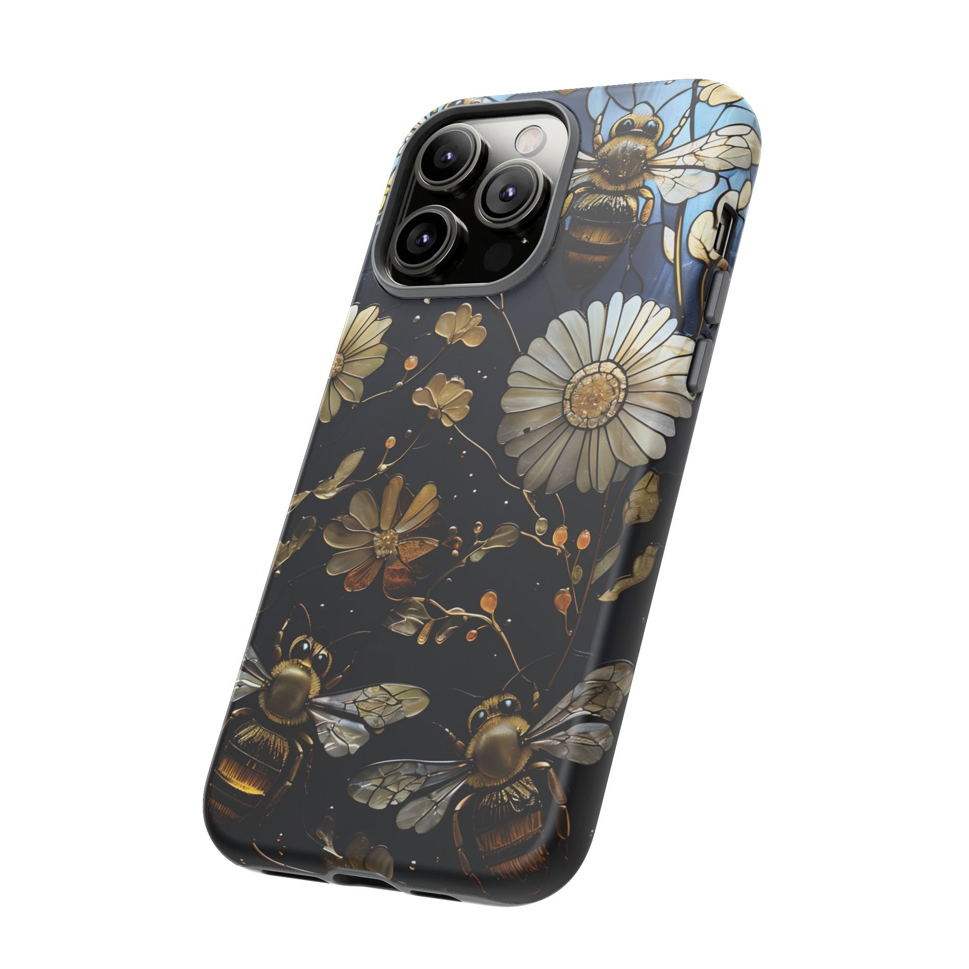 Bee & Flower Phone Cases - Tough, Stylish Protection, Gifts for Nature Lovers, Floral Phone Accessories, Cute Cases for All Ages
