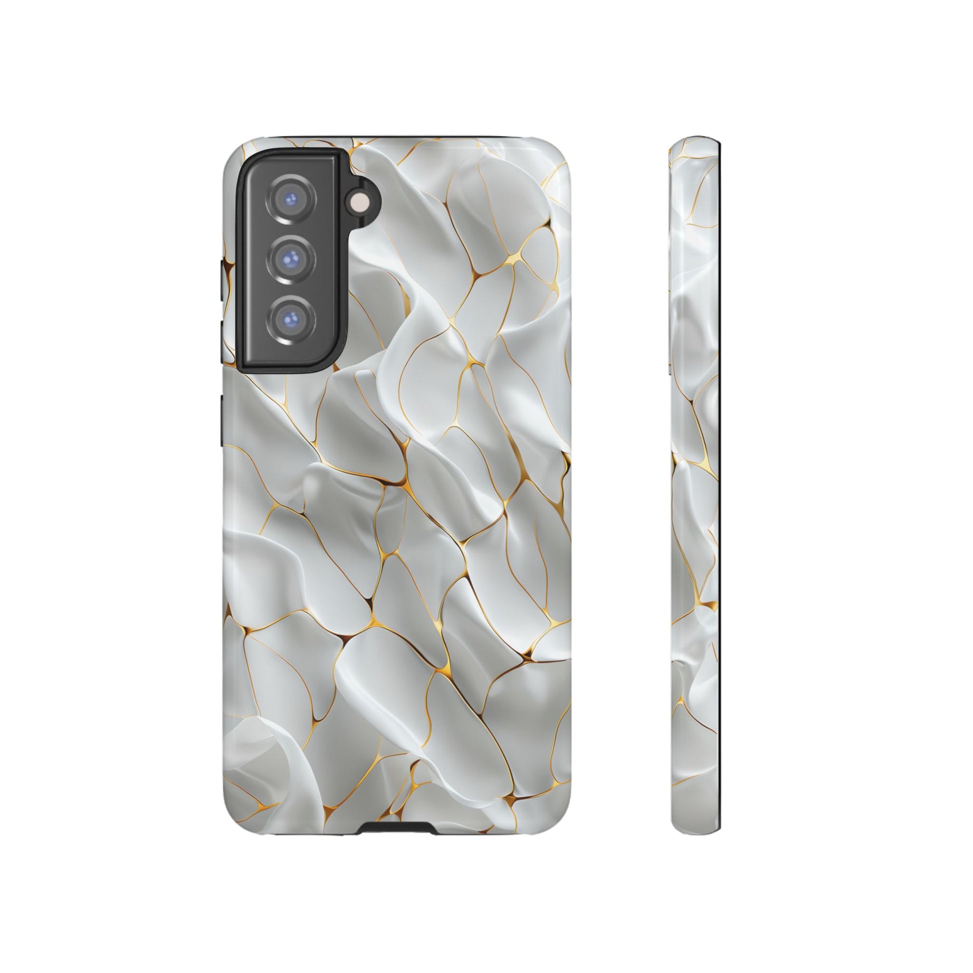Elegant Phone Case with Golden Accents, Protective Mobile Cover, Stylish Tech Accessory, Perfect Gift for Any Occasion