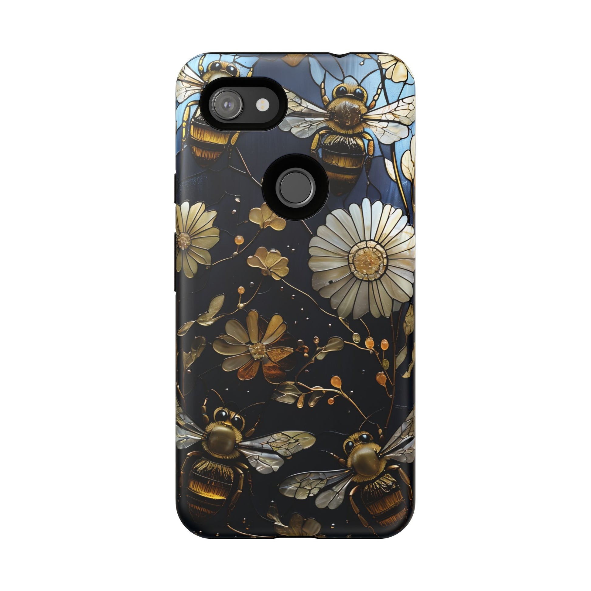 Bee & Flower Phone Cases - Tough, Stylish Protection, Gifts for Nature Lovers, Floral Phone Accessories, Cute Cases for All Ages