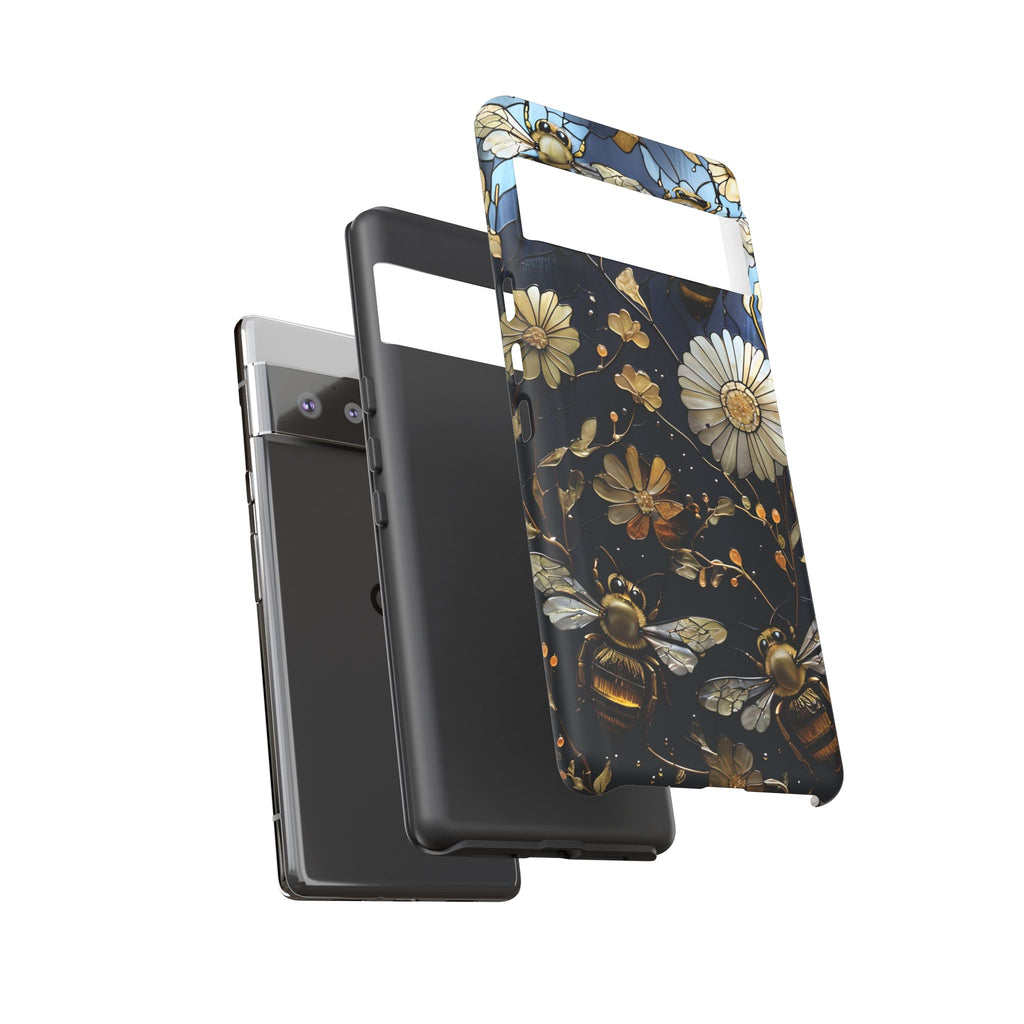 Bee & Flower Phone Cases - Tough, Stylish Protection, Gifts for Nature Lovers, Floral Phone Accessories, Cute Cases for All Ages