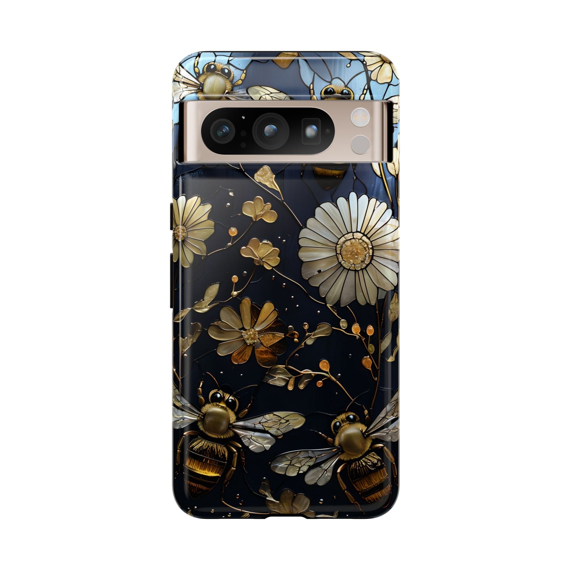 Bee & Flower Phone Cases - Tough, Stylish Protection, Gifts for Nature Lovers, Floral Phone Accessories, Cute Cases for All Ages