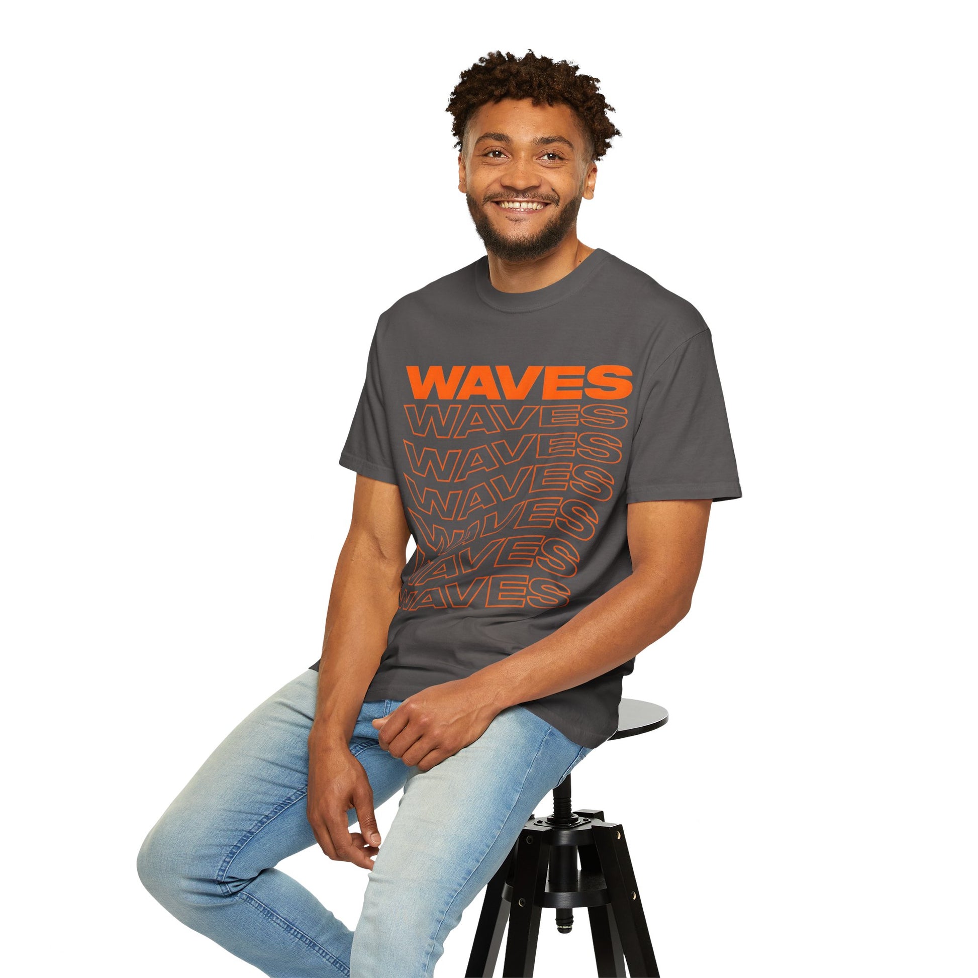 Retro Waves Unisex T-Shirt - Perfect for Beach Lovers, Summer Parties, Music Festivals, Casual Wear, Gift for Fun Seekers