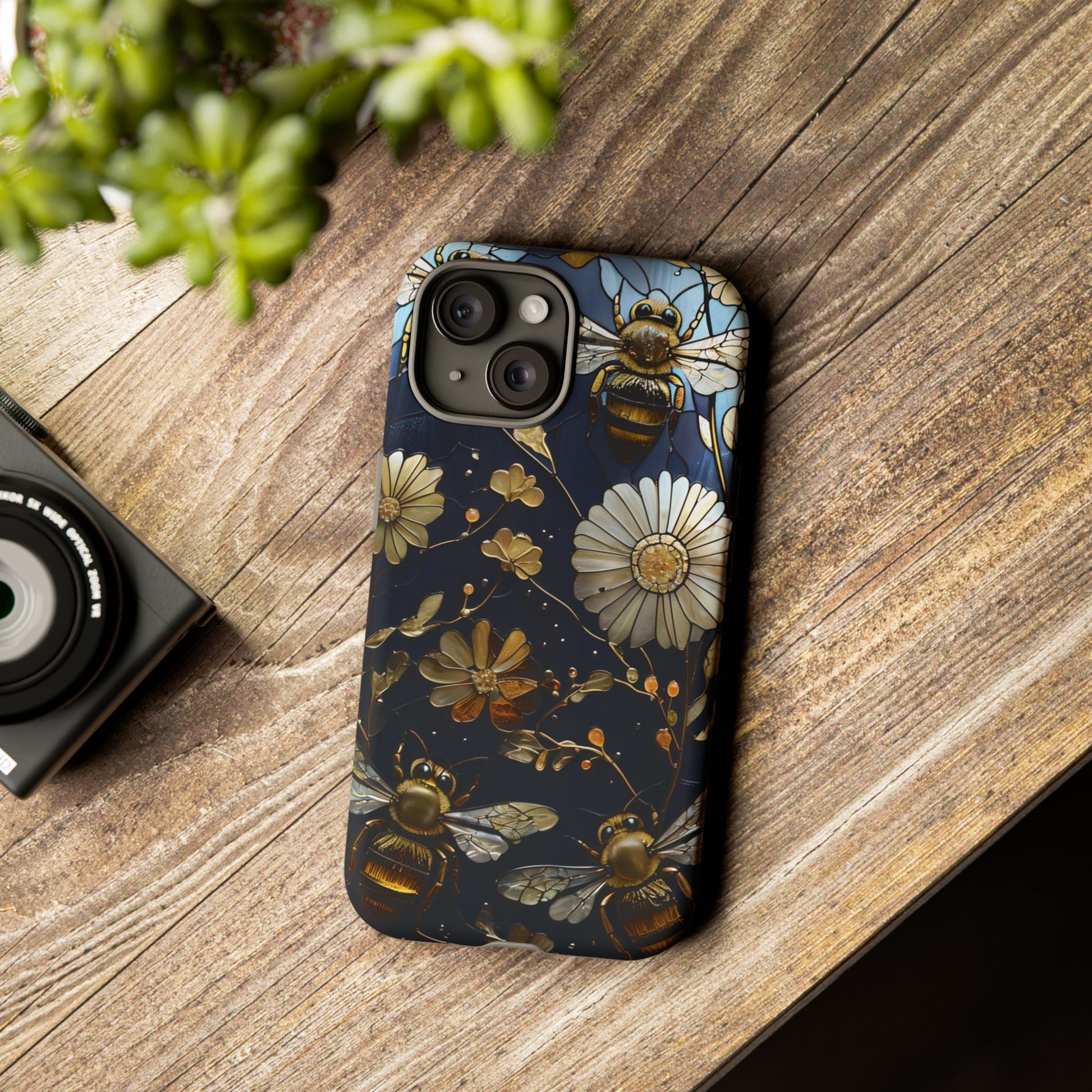 Bee & Flower Phone Cases - Tough, Stylish Protection, Gifts for Nature Lovers, Floral Phone Accessories, Cute Cases for All Ages