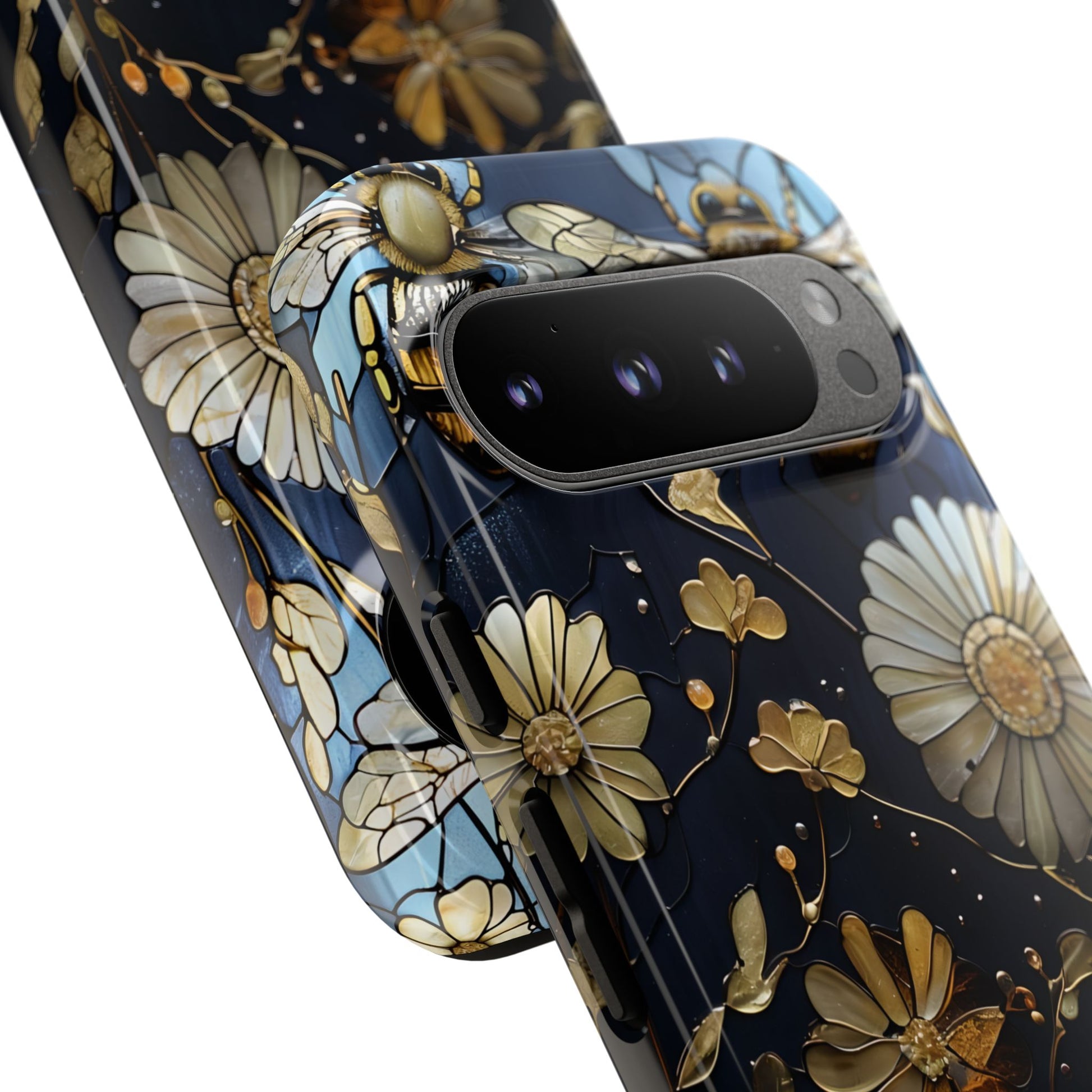 Bee & Flower Phone Cases - Tough, Stylish Protection, Gifts for Nature Lovers, Floral Phone Accessories, Cute Cases for All Ages