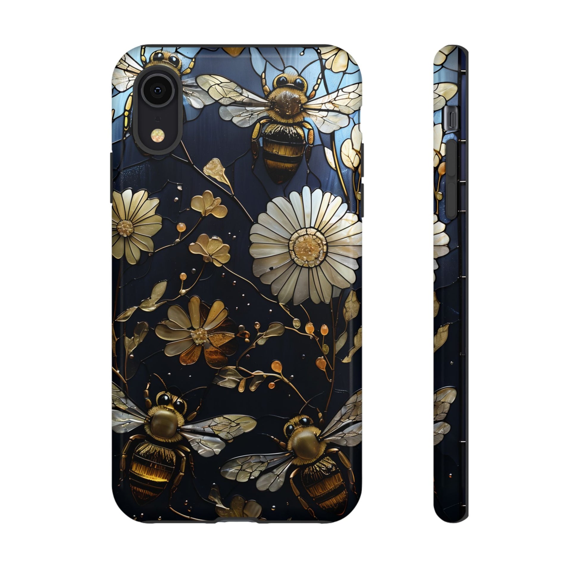 Bee & Flower Phone Cases - Tough, Stylish Protection, Gifts for Nature Lovers, Floral Phone Accessories, Cute Cases for All Ages