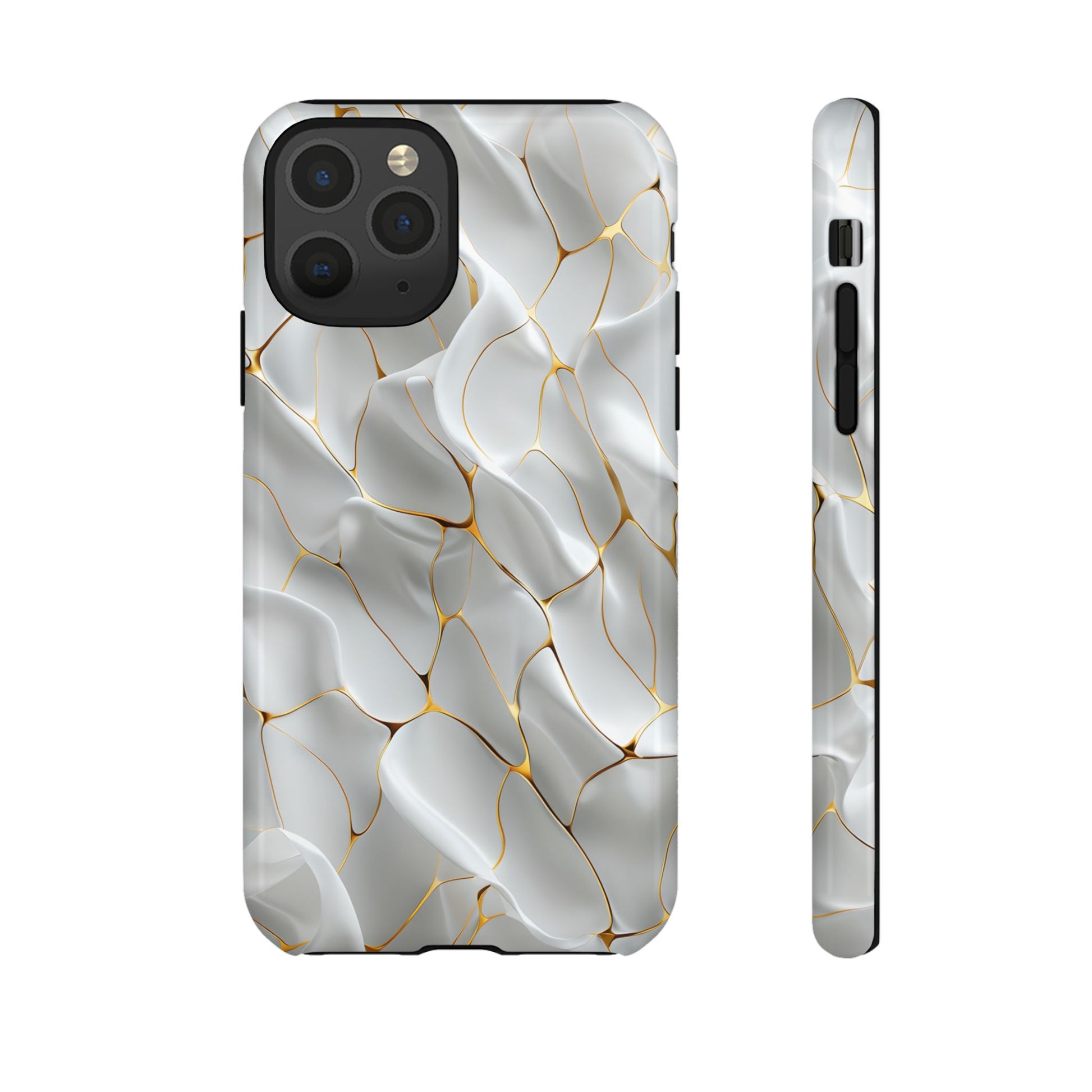 Elegant Phone Case with Golden Accents, Protective Mobile Cover, Stylish Tech Accessory, Perfect Gift for Any Occasion