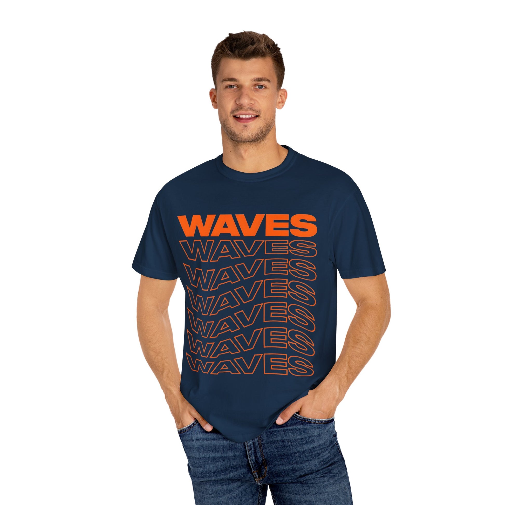 Retro Waves Unisex T-Shirt - Perfect for Beach Lovers, Summer Parties, Music Festivals, Casual Wear, Gift for Fun Seekers