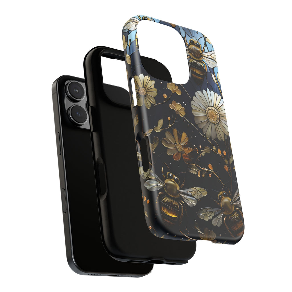 Bee & Flower Phone Cases - Tough, Stylish Protection, Gifts for Nature Lovers, Floral Phone Accessories, Cute Cases for All Ages