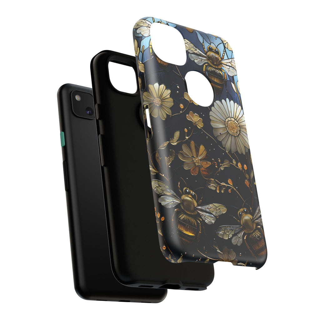 Bee & Flower Phone Cases - Tough, Stylish Protection, Gifts for Nature Lovers, Floral Phone Accessories, Cute Cases for All Ages