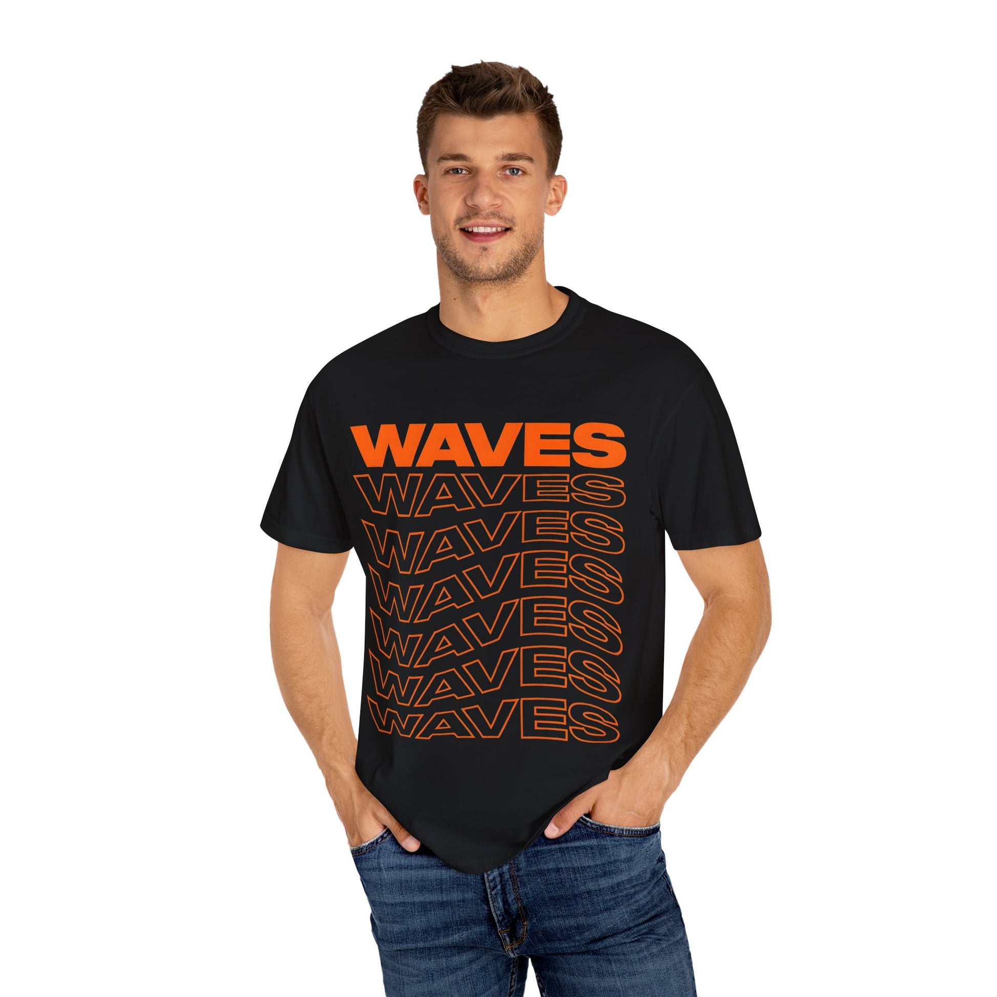 Retro Waves Unisex T-Shirt - Perfect for Beach Lovers, Summer Parties, Music Festivals, Casual Wear, Gift for Fun Seekers