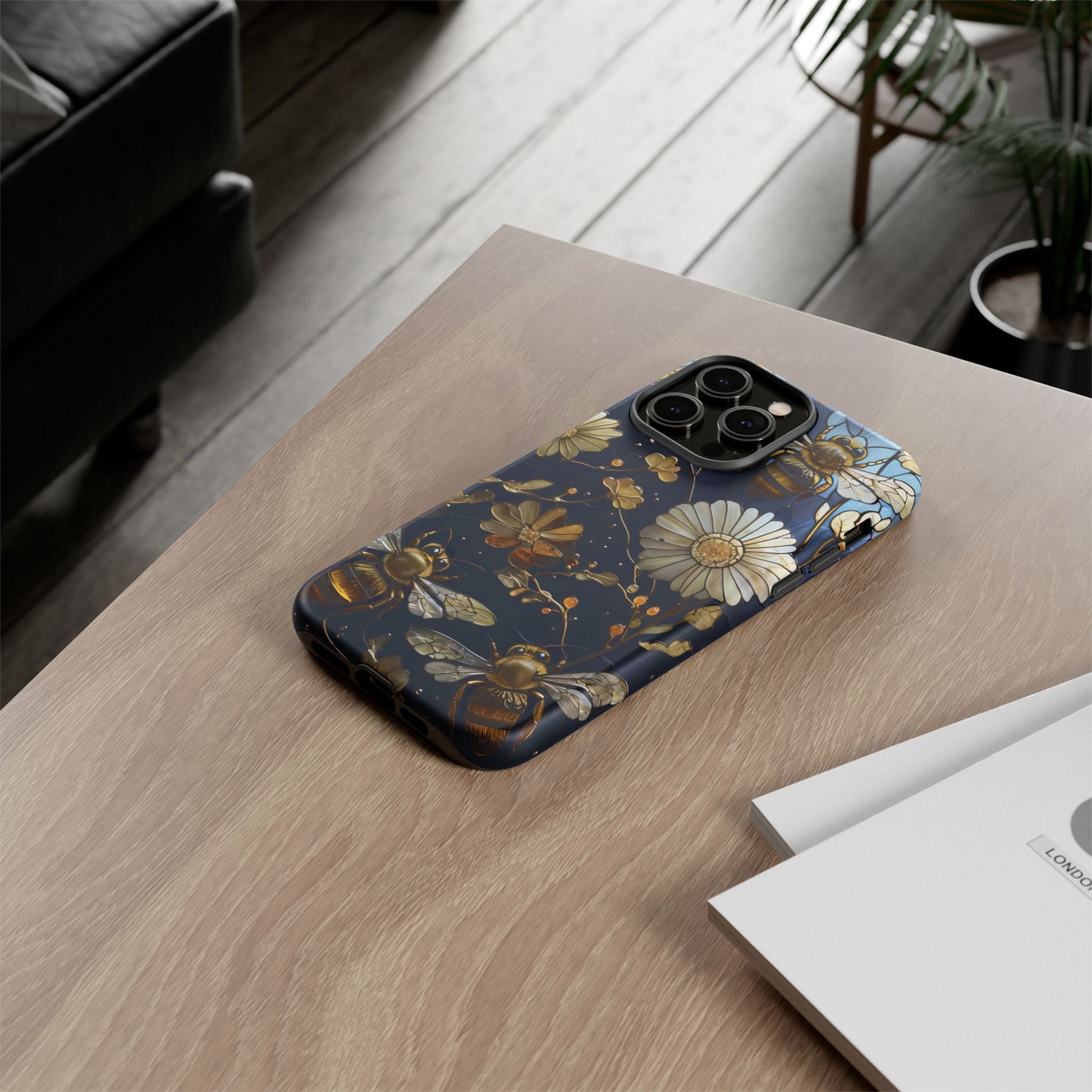 Bee & Flower Phone Cases - Tough, Stylish Protection, Gifts for Nature Lovers, Floral Phone Accessories, Cute Cases for All Ages