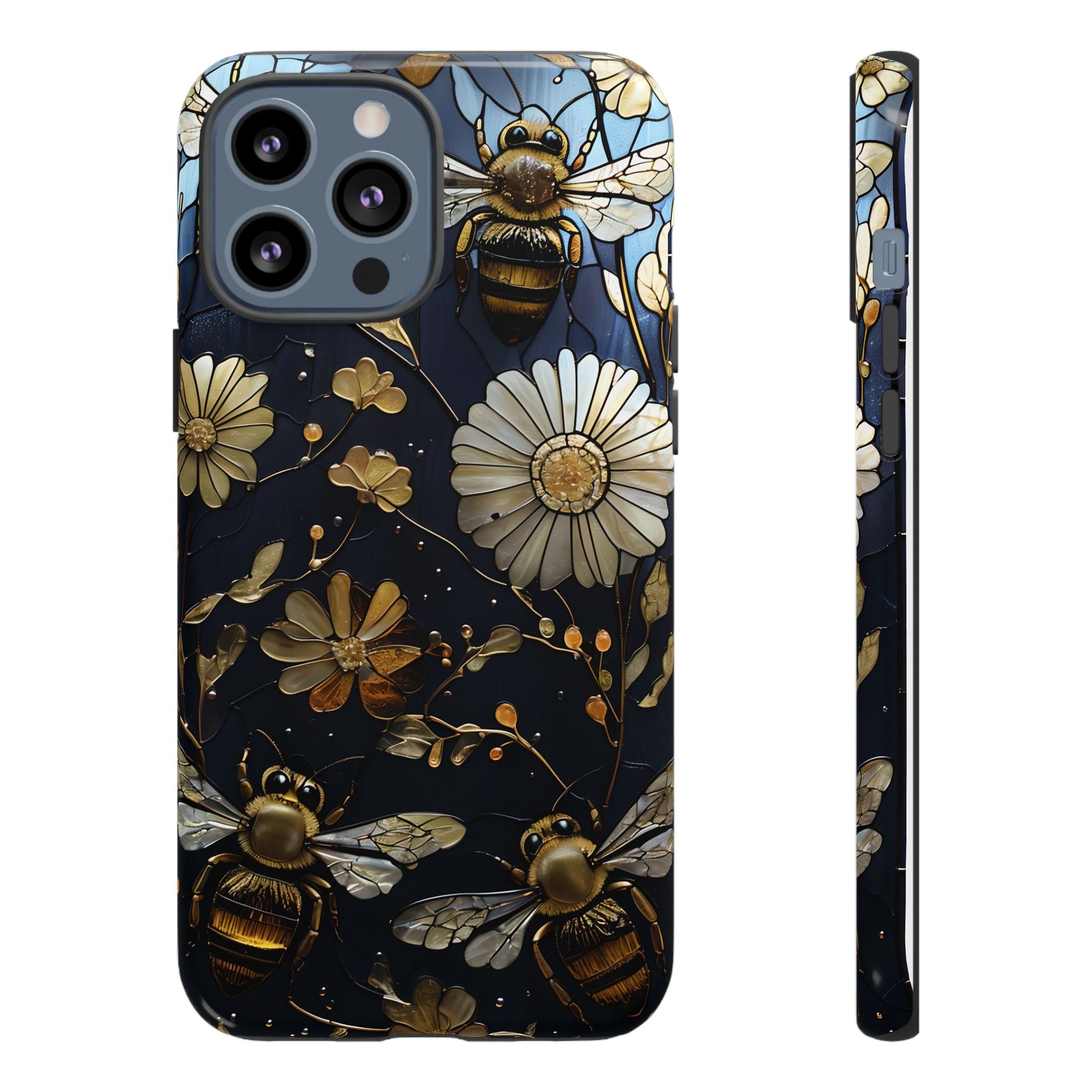 Bee & Flower Phone Cases - Tough, Stylish Protection, Gifts for Nature Lovers, Floral Phone Accessories, Cute Cases for All Ages
