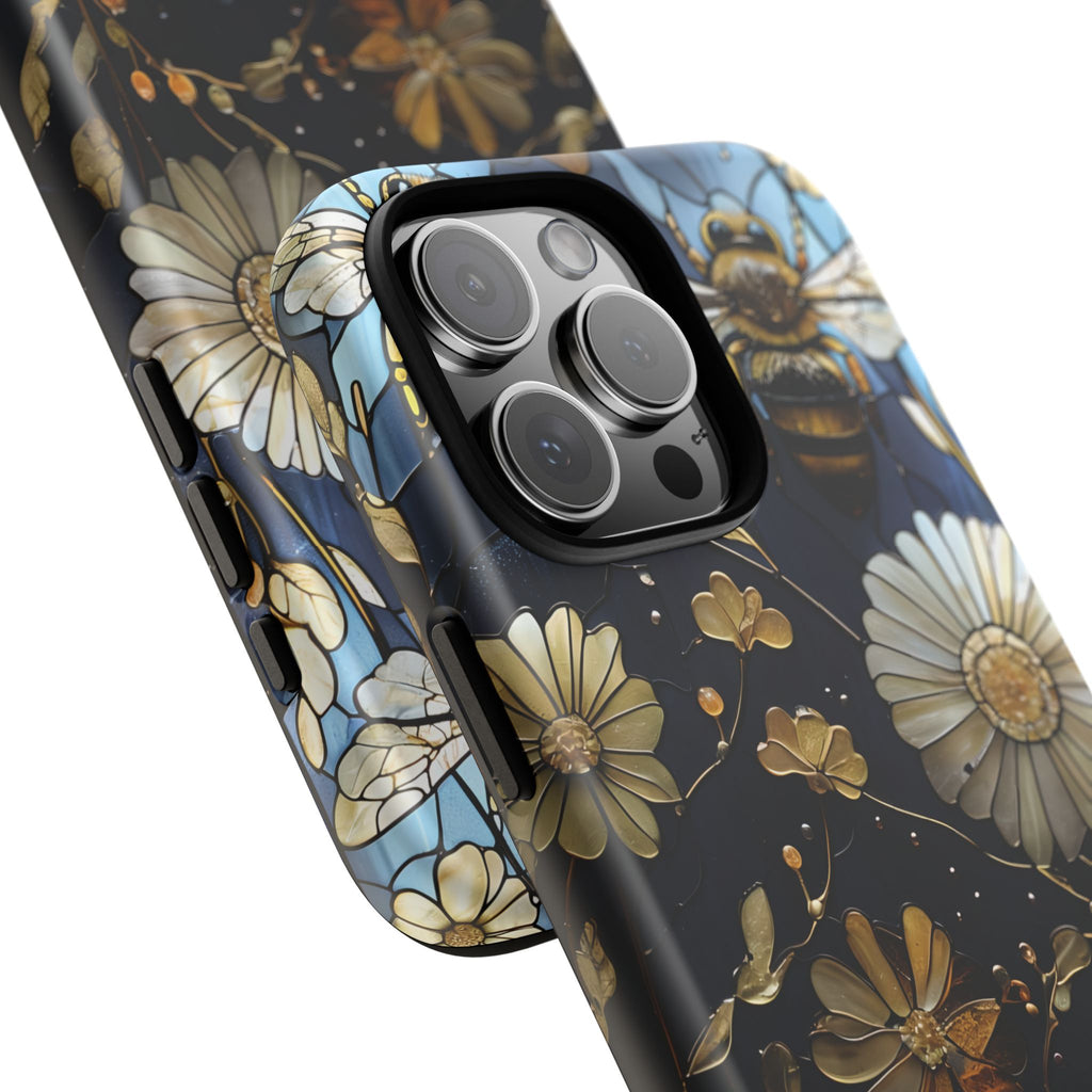 Bee & Flower Phone Cases - Tough, Stylish Protection, Gifts for Nature Lovers, Floral Phone Accessories, Cute Cases for All Ages