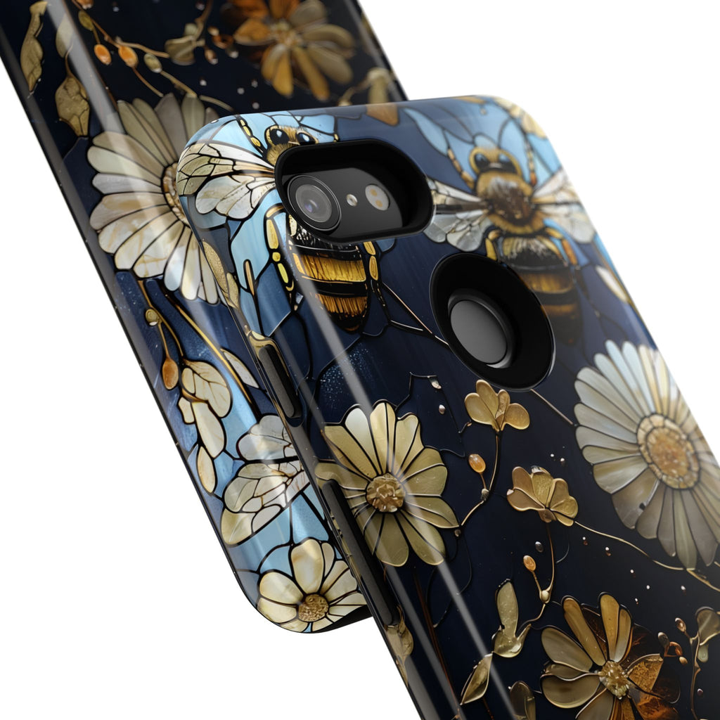 Bee & Flower Phone Cases - Tough, Stylish Protection, Gifts for Nature Lovers, Floral Phone Accessories, Cute Cases for All Ages