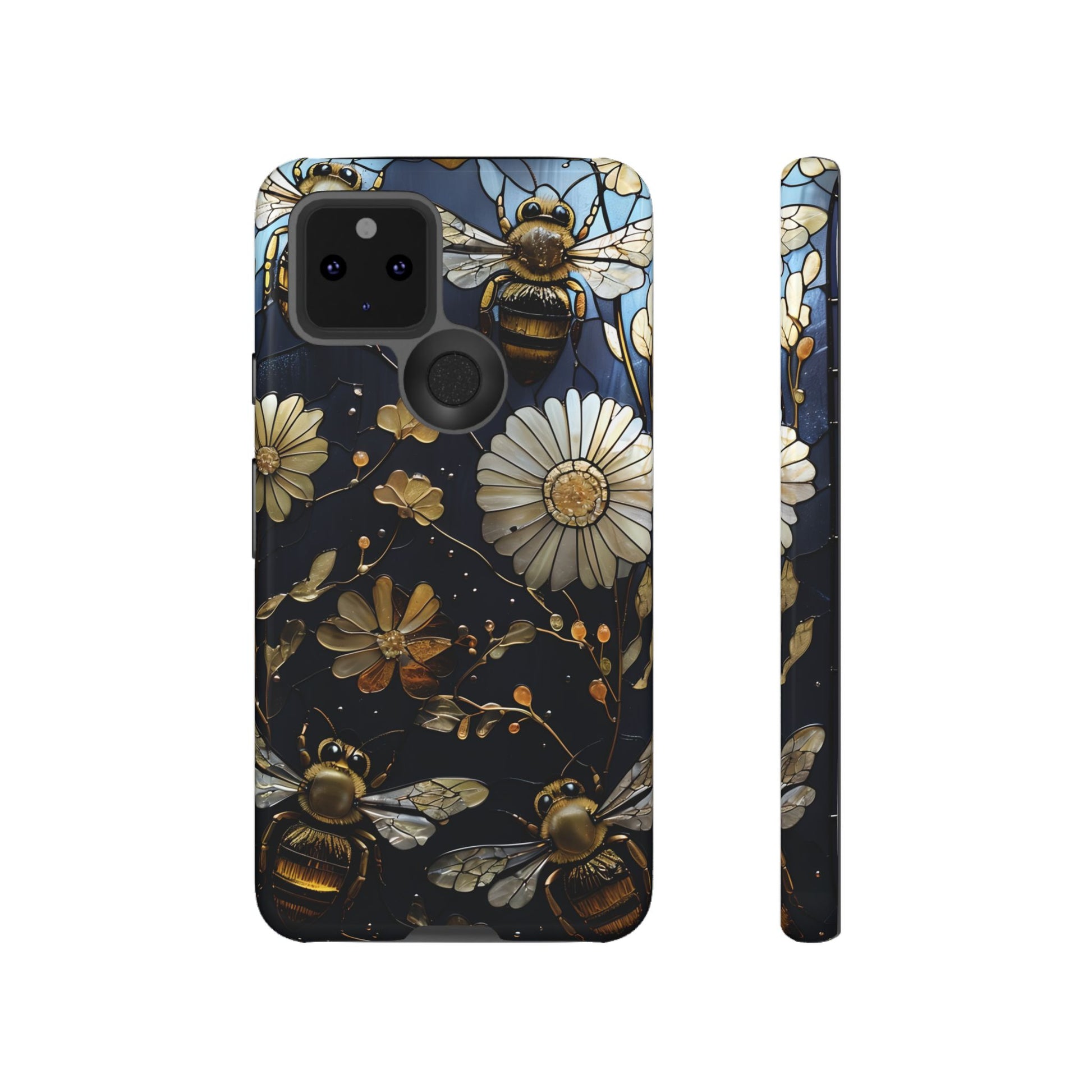 Bee & Flower Phone Cases - Tough, Stylish Protection, Gifts for Nature Lovers, Floral Phone Accessories, Cute Cases for All Ages