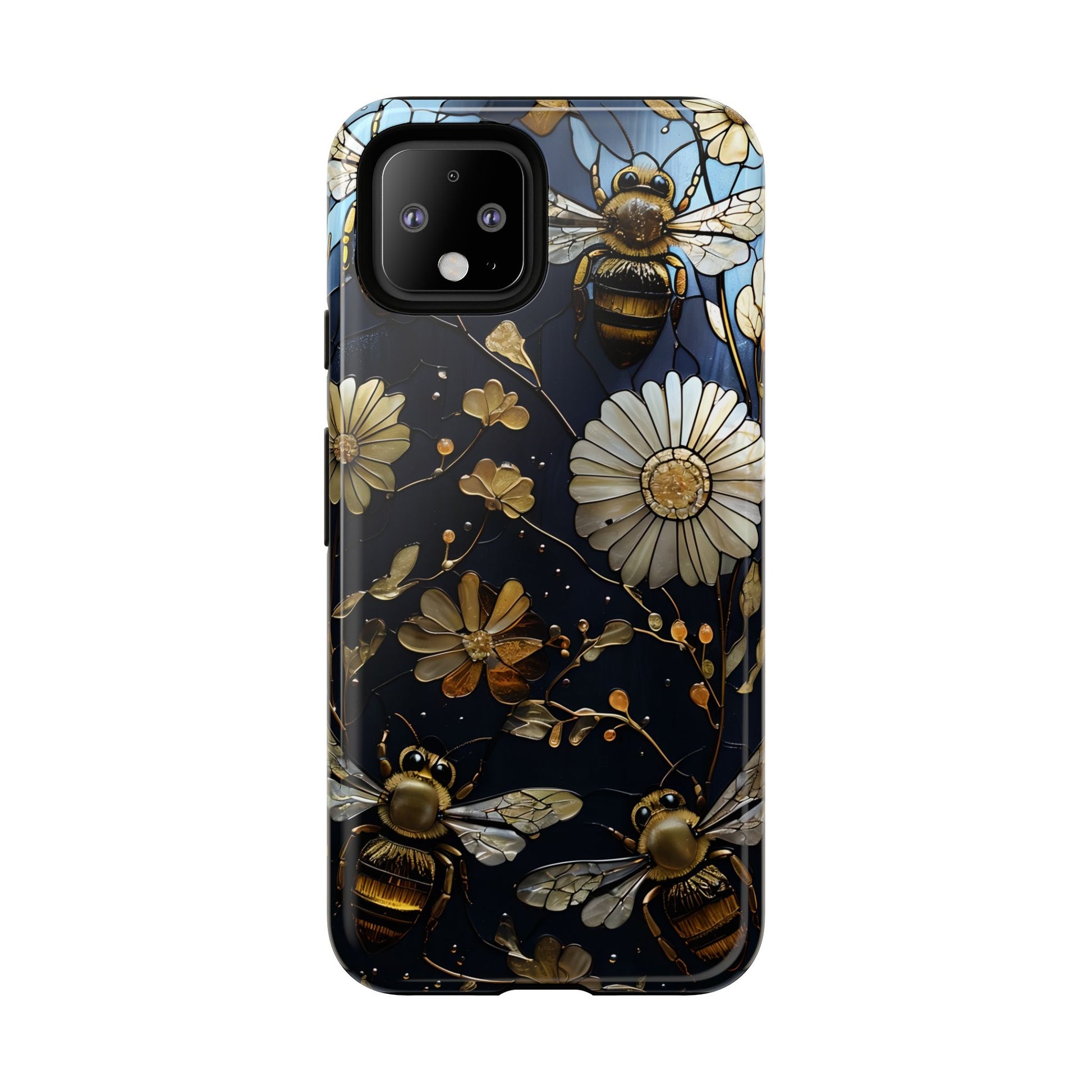 Bee & Flower Phone Cases - Tough, Stylish Protection, Gifts for Nature Lovers, Floral Phone Accessories, Cute Cases for All Ages