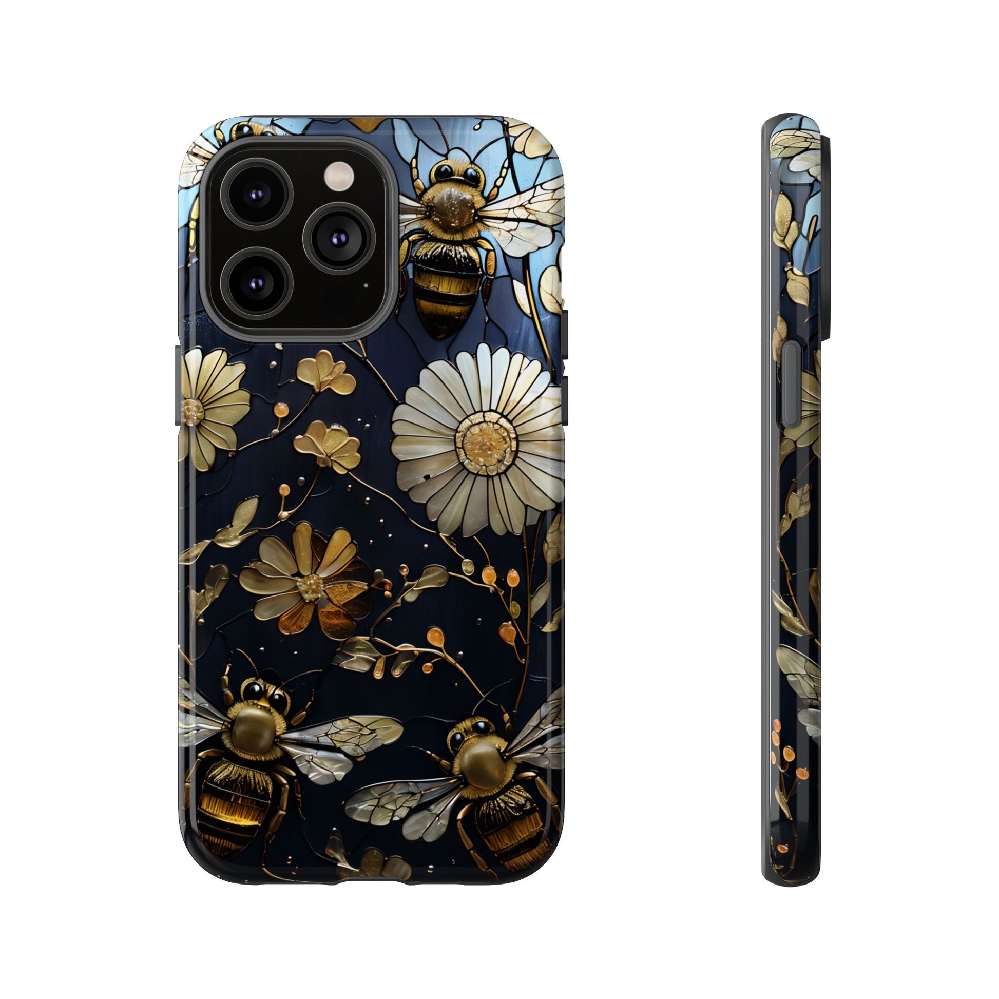 Bee & Flower Phone Cases - Tough, Stylish Protection, Gifts for Nature Lovers, Floral Phone Accessories, Cute Cases for All Ages