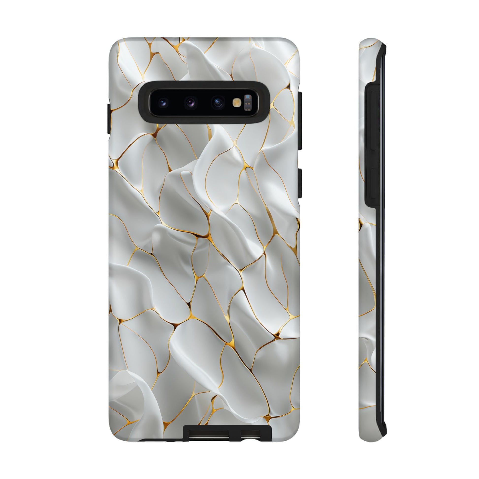 Elegant Phone Case with Golden Accents, Protective Mobile Cover, Stylish Tech Accessory, Perfect Gift for Any Occasion