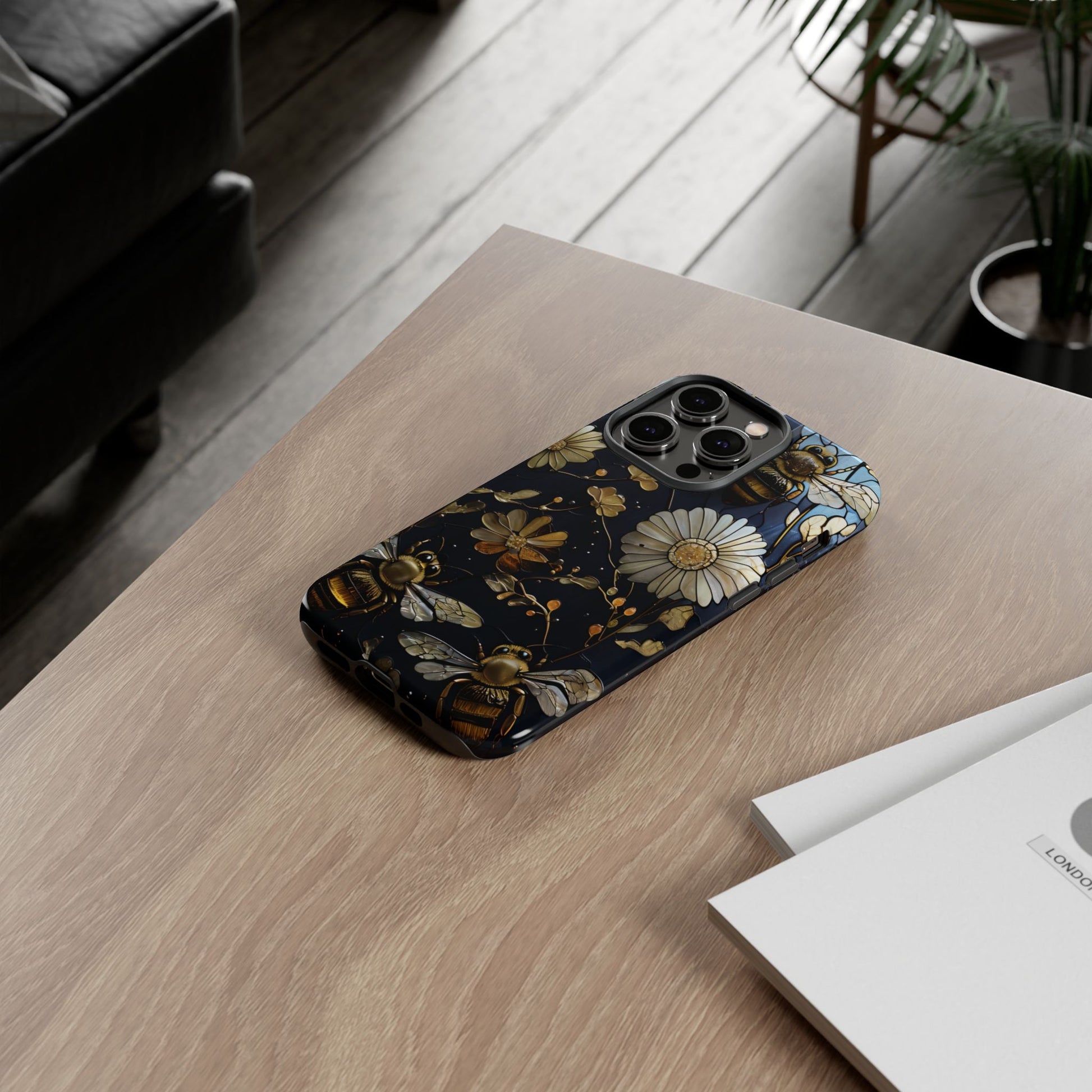 Bee & Flower Phone Cases - Tough, Stylish Protection, Gifts for Nature Lovers, Floral Phone Accessories, Cute Cases for All Ages