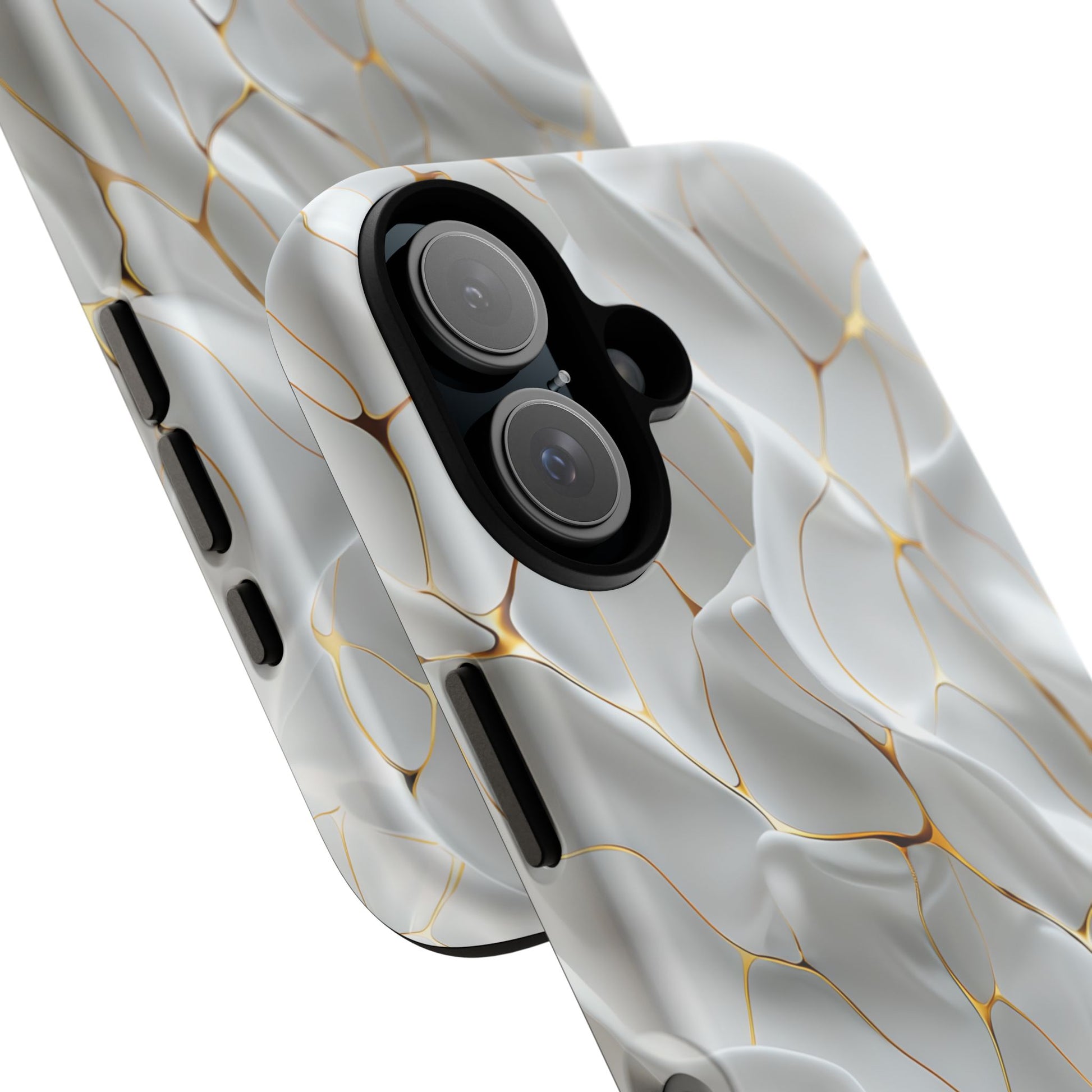 Elegant Phone Case with Golden Accents, Protective Mobile Cover, Stylish Tech Accessory, Perfect Gift for Any Occasion