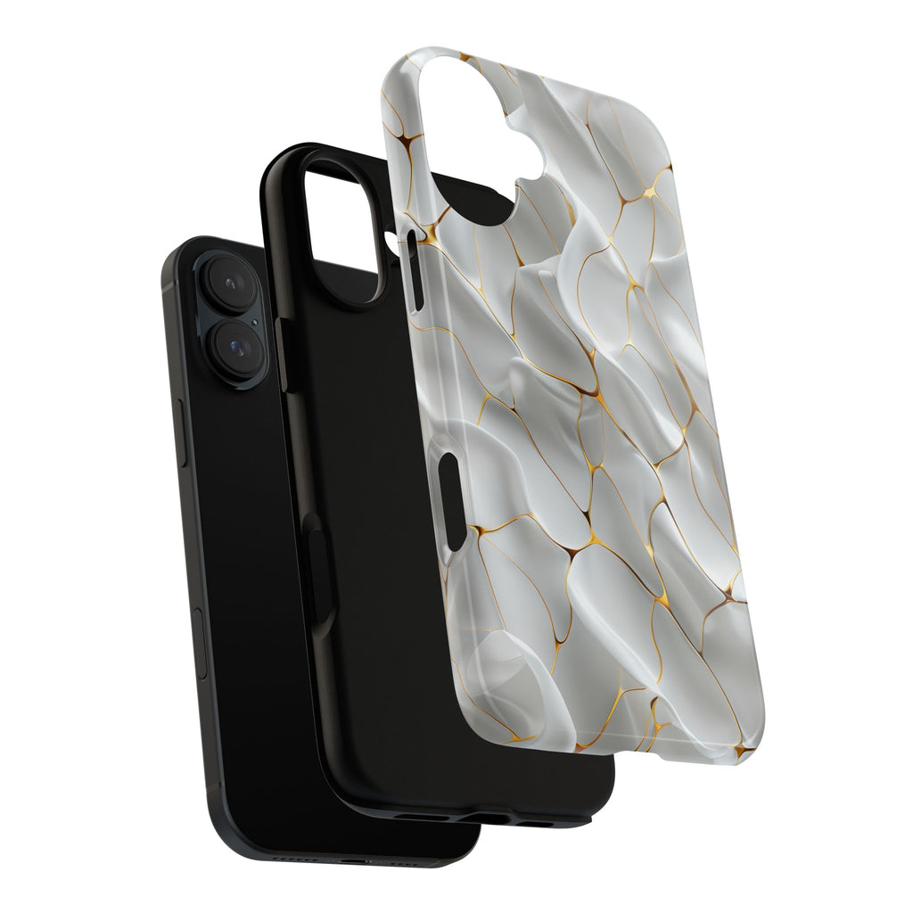 Elegant Phone Case with Golden Accents, Protective Mobile Cover, Stylish Tech Accessory, Perfect Gift for Any Occasion
