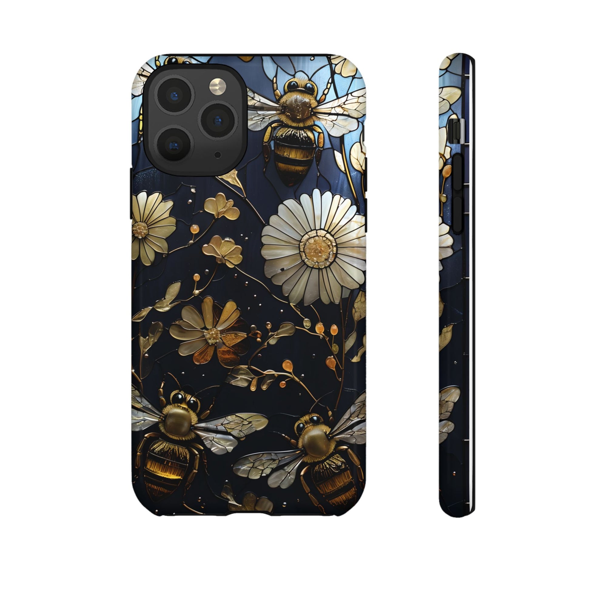 Bee & Flower Phone Cases - Tough, Stylish Protection, Gifts for Nature Lovers, Floral Phone Accessories, Cute Cases for All Ages