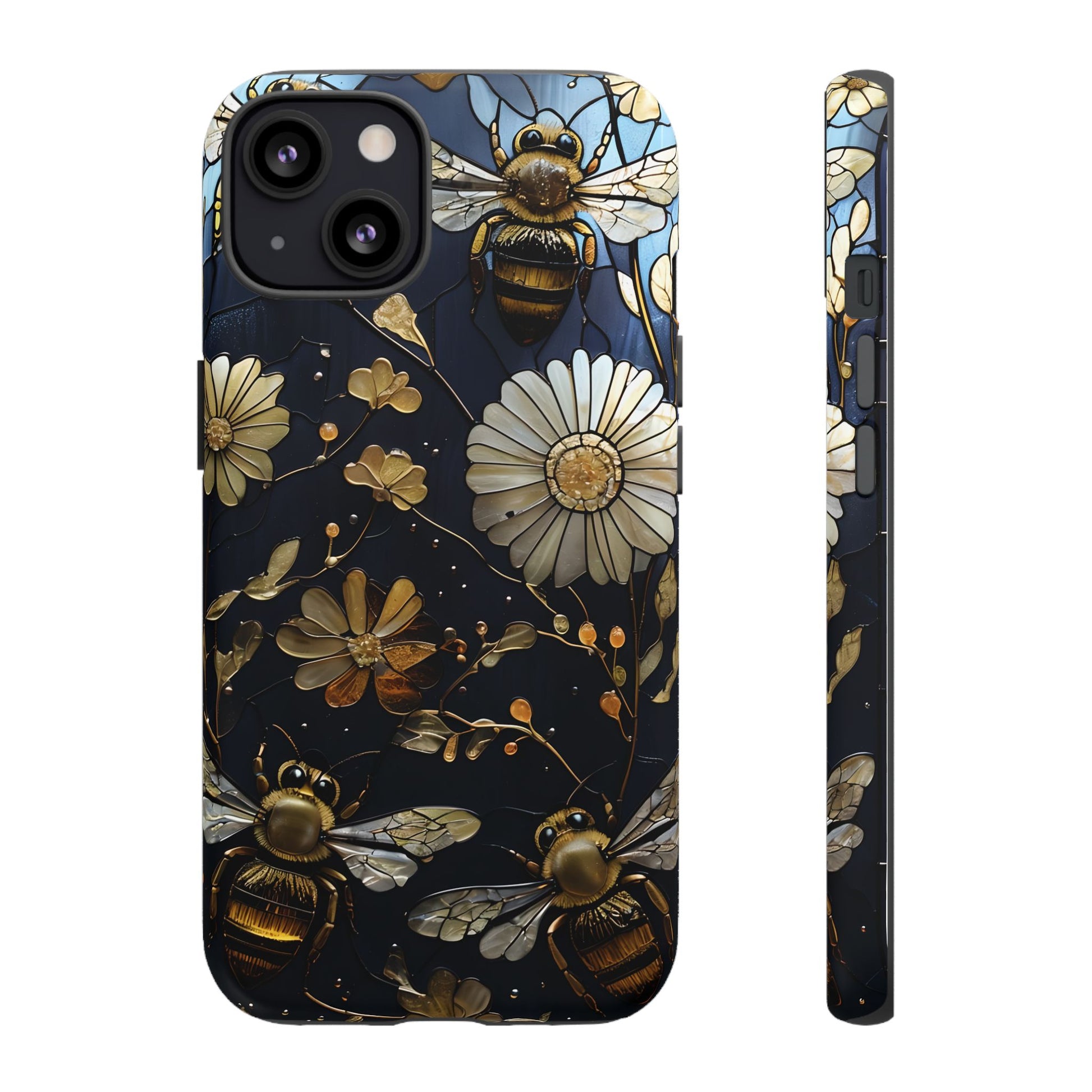 Bee & Flower Phone Cases - Tough, Stylish Protection, Gifts for Nature Lovers, Floral Phone Accessories, Cute Cases for All Ages